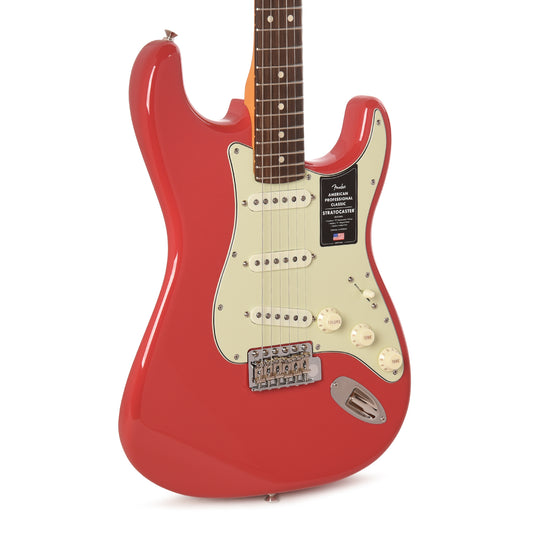 Fender American Professional Classic Stratocaster Faded Dakota Red Electric Guitars / Solid Body