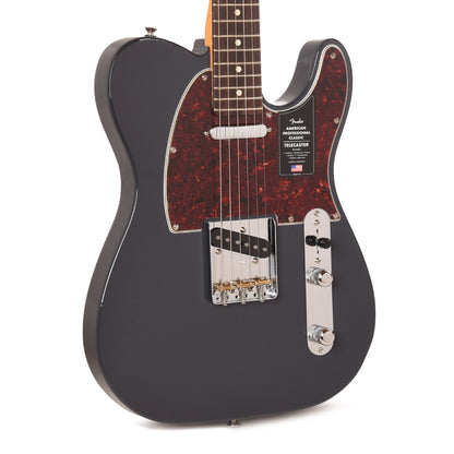 Fender American Professional Classic Telecaster Faded Black Electric Guitars / Solid Body