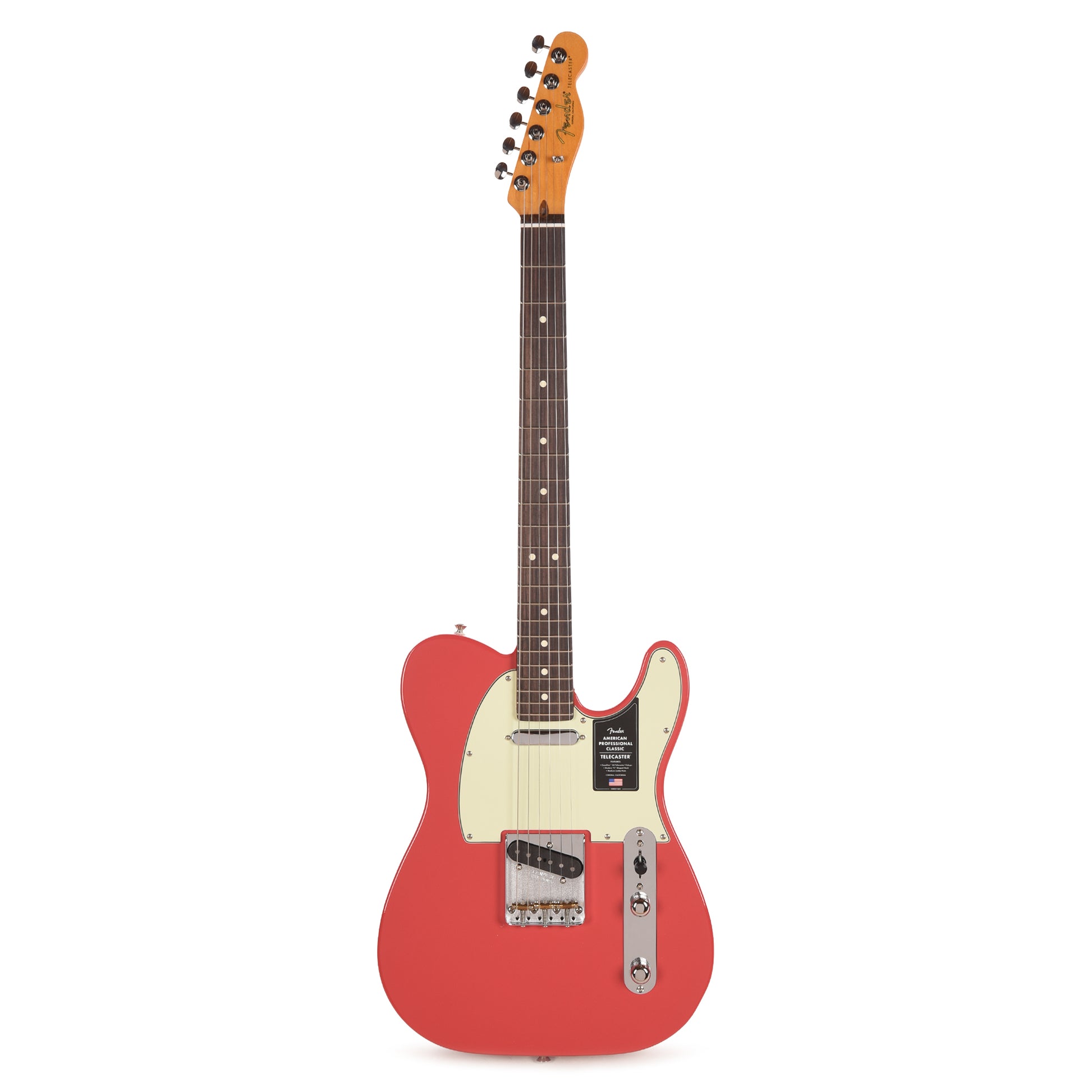Fender American Professional Classic Telecaster Faded Dakota Red Electric Guitars / Solid Body