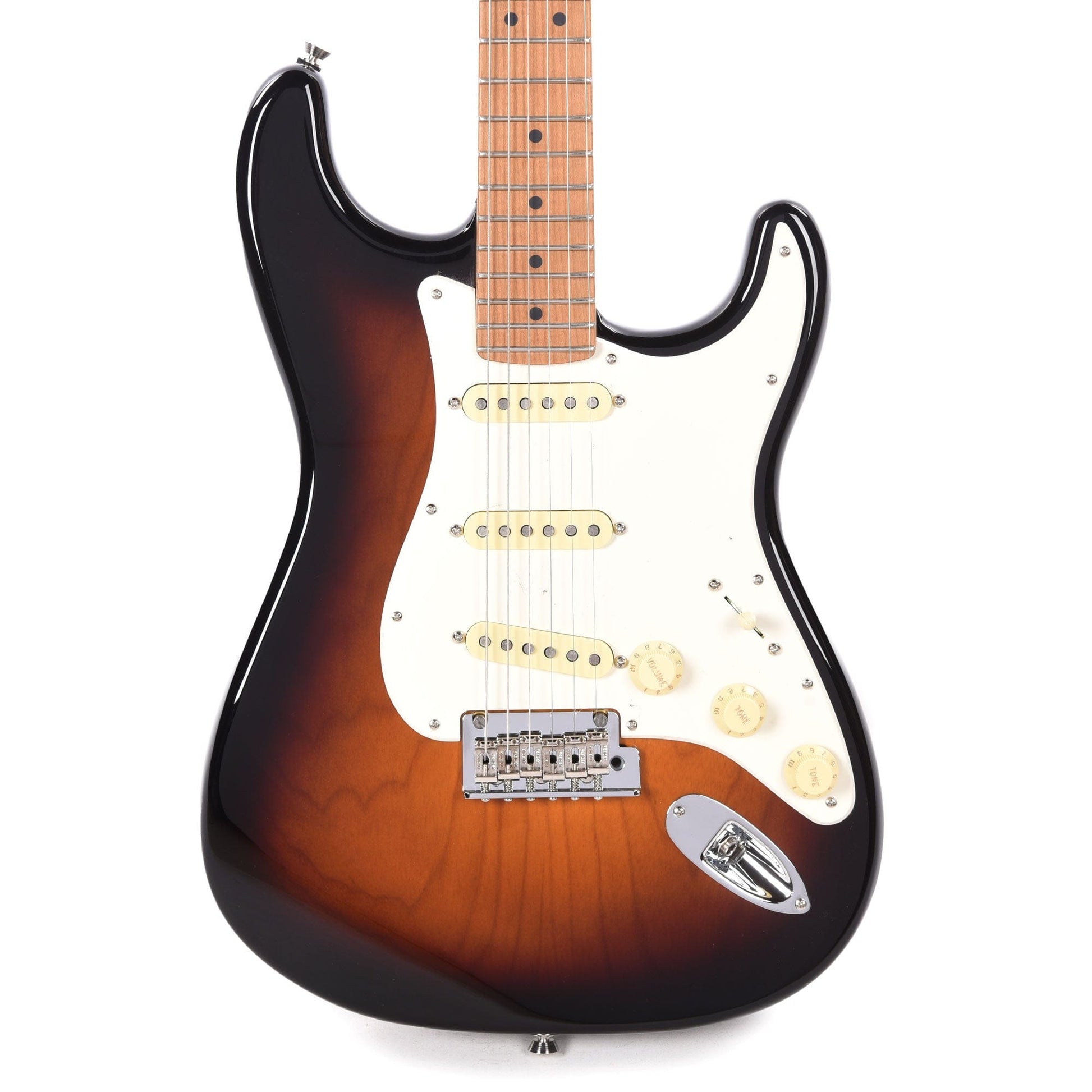 Fender American Professional II Ash Stratocaster Anniversary 2-Color Sunburst w/Roasted Maple Fingerboard Electric Guitars / Solid Body