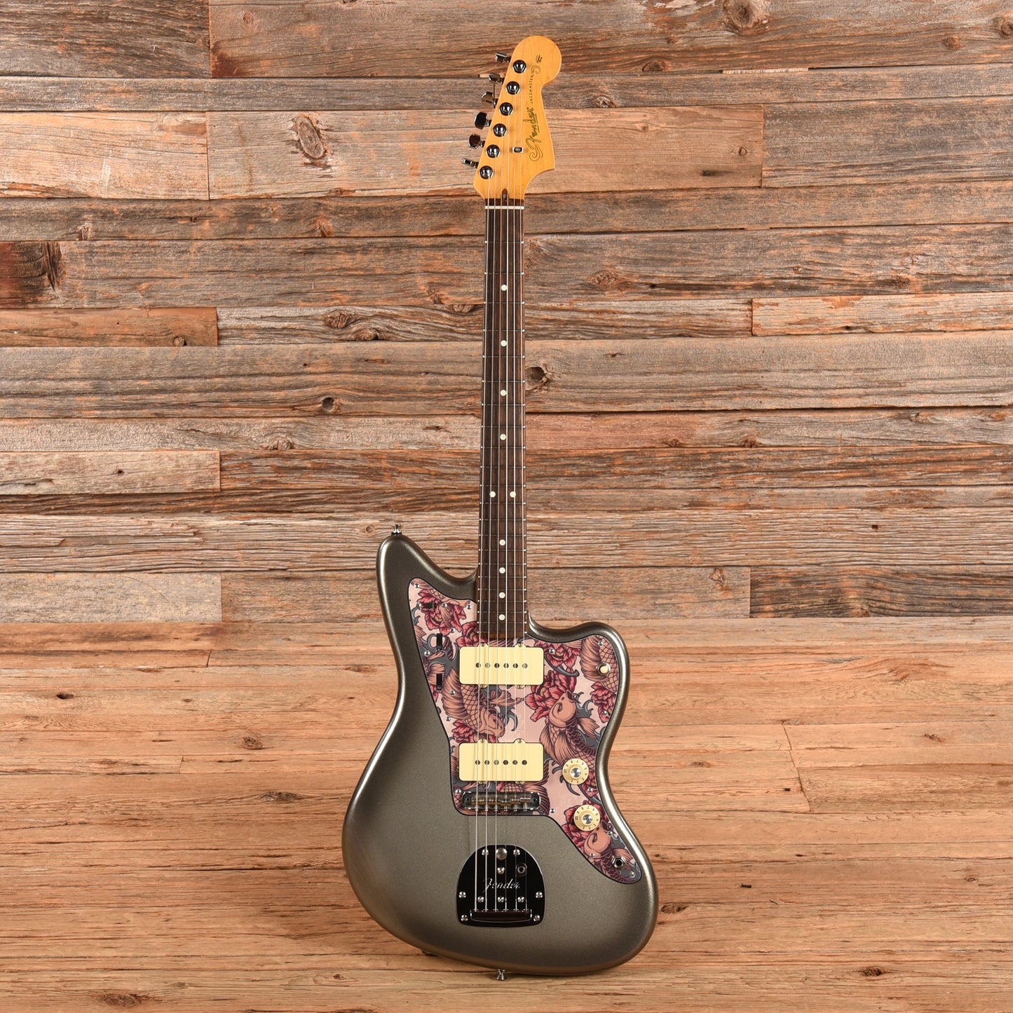 Fender American Professional II Jazzmaster Mercury 2021 Electric Guitars / Solid Body