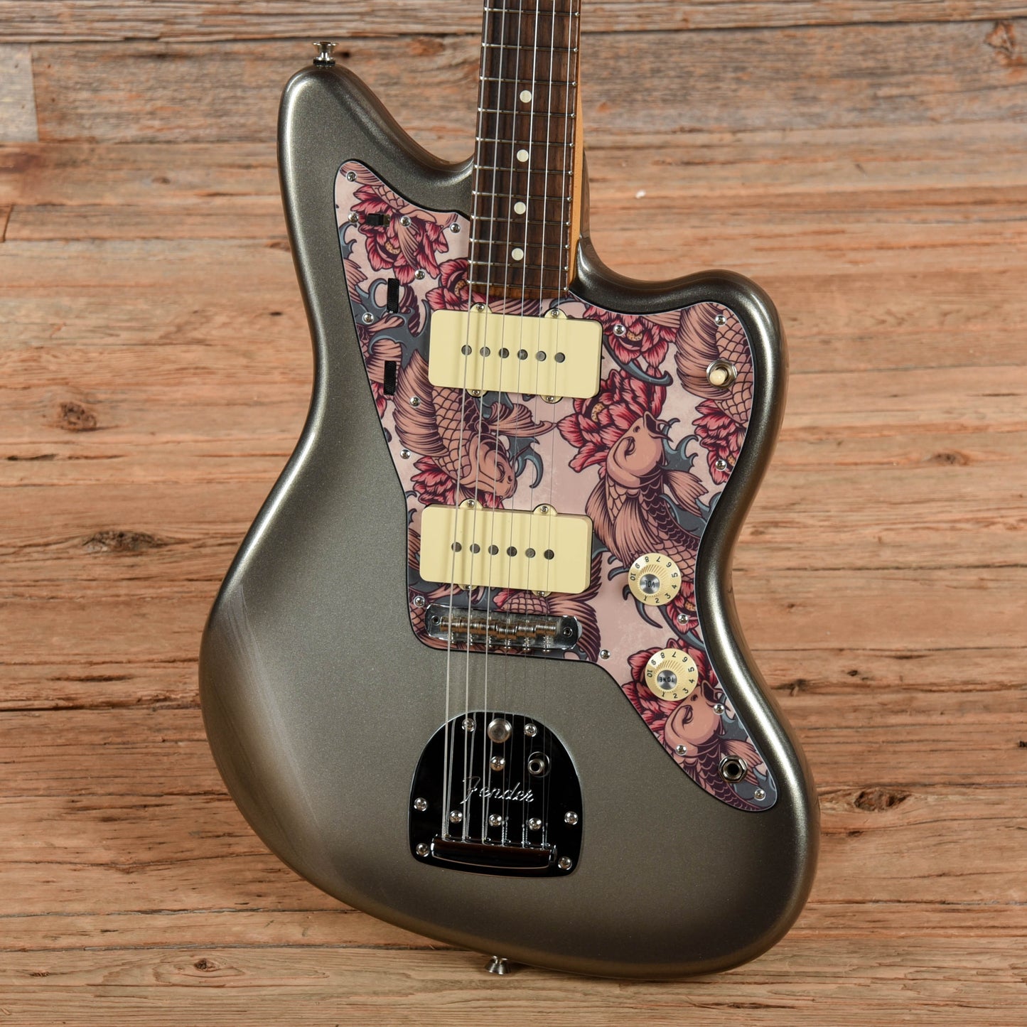 Fender American Professional II Jazzmaster Mercury 2021 Electric Guitars / Solid Body