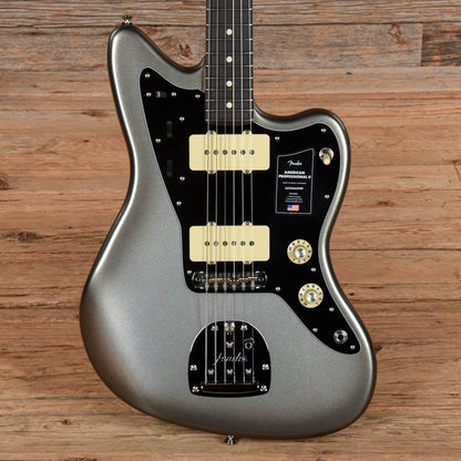 Fender American Professional II Jazzmaster Mercury 2021 Electric Guitars / Solid Body