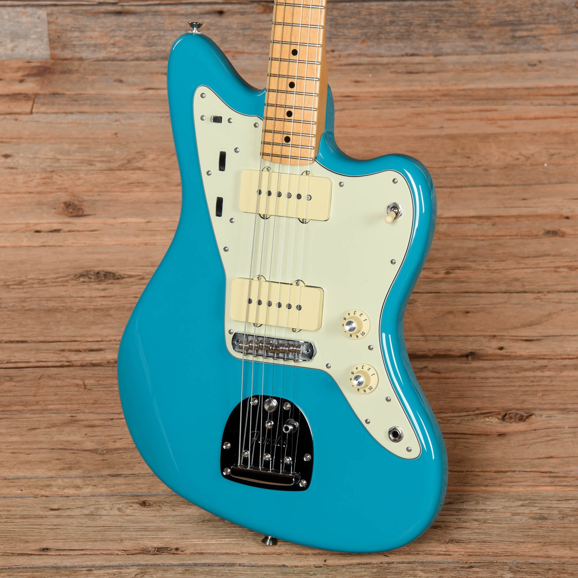 Fender American Professional II Jazzmaster Miami Blue 2021 Electric Guitars / Solid Body
