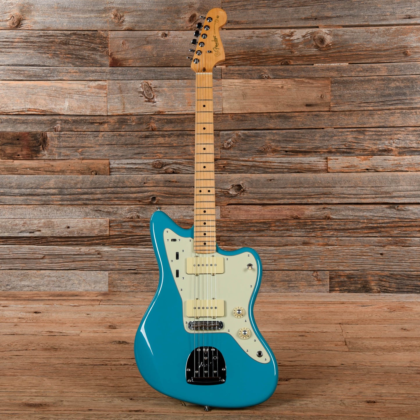 Fender American Professional II Jazzmaster Miami Blue 2021 Electric Guitars / Solid Body
