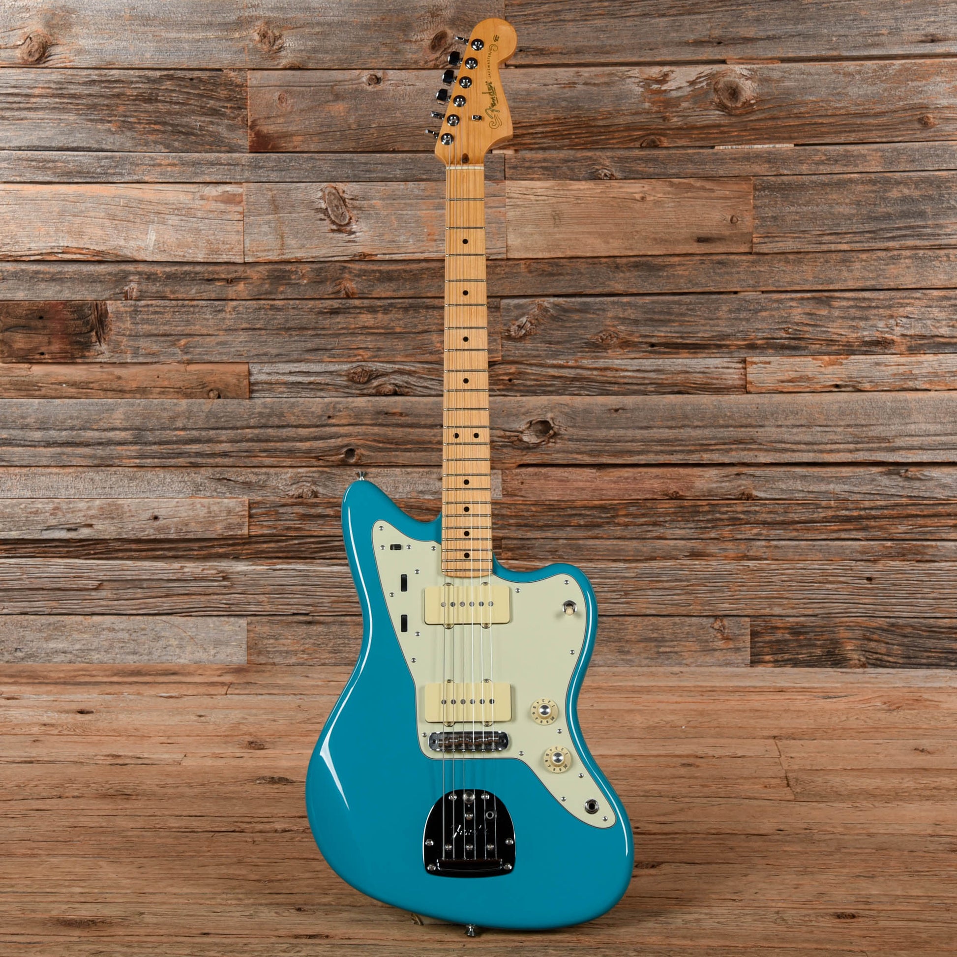 Fender American Professional II Jazzmaster Miami Blue 2021 Electric Guitars / Solid Body