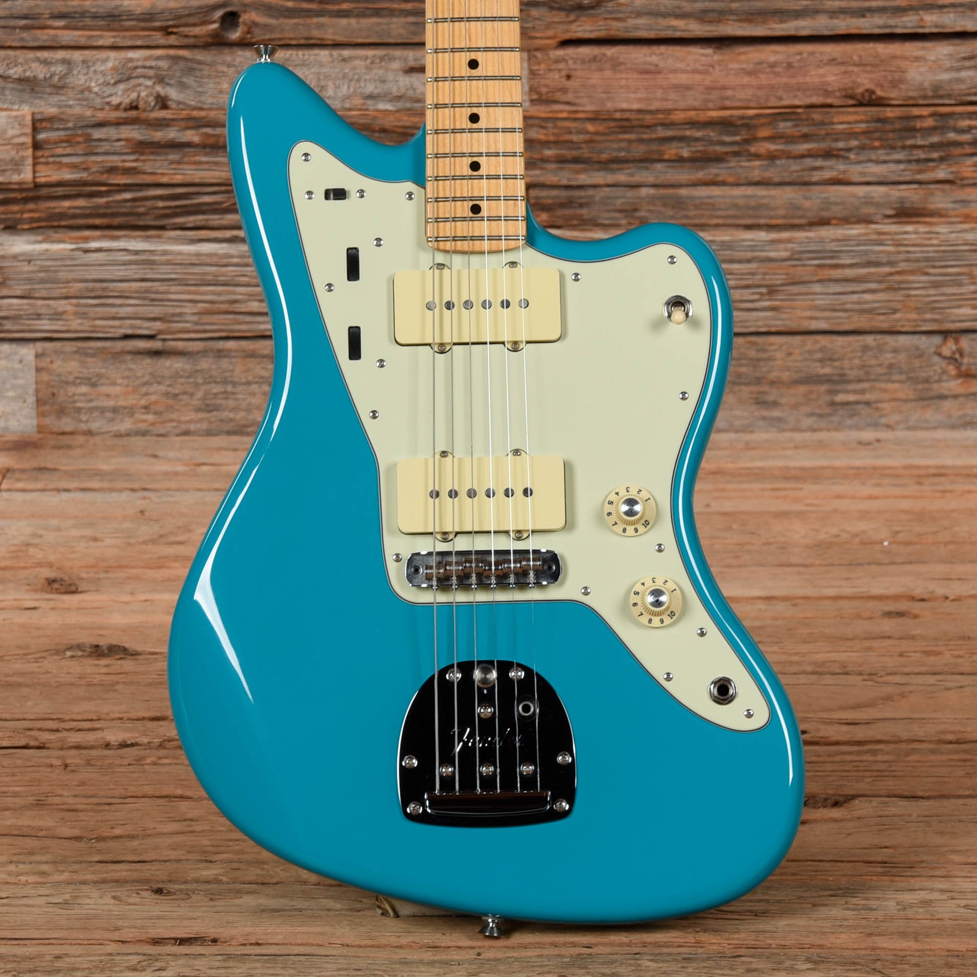 Fender American Professional II Jazzmaster Miami Blue 2021 Electric Guitars / Solid Body