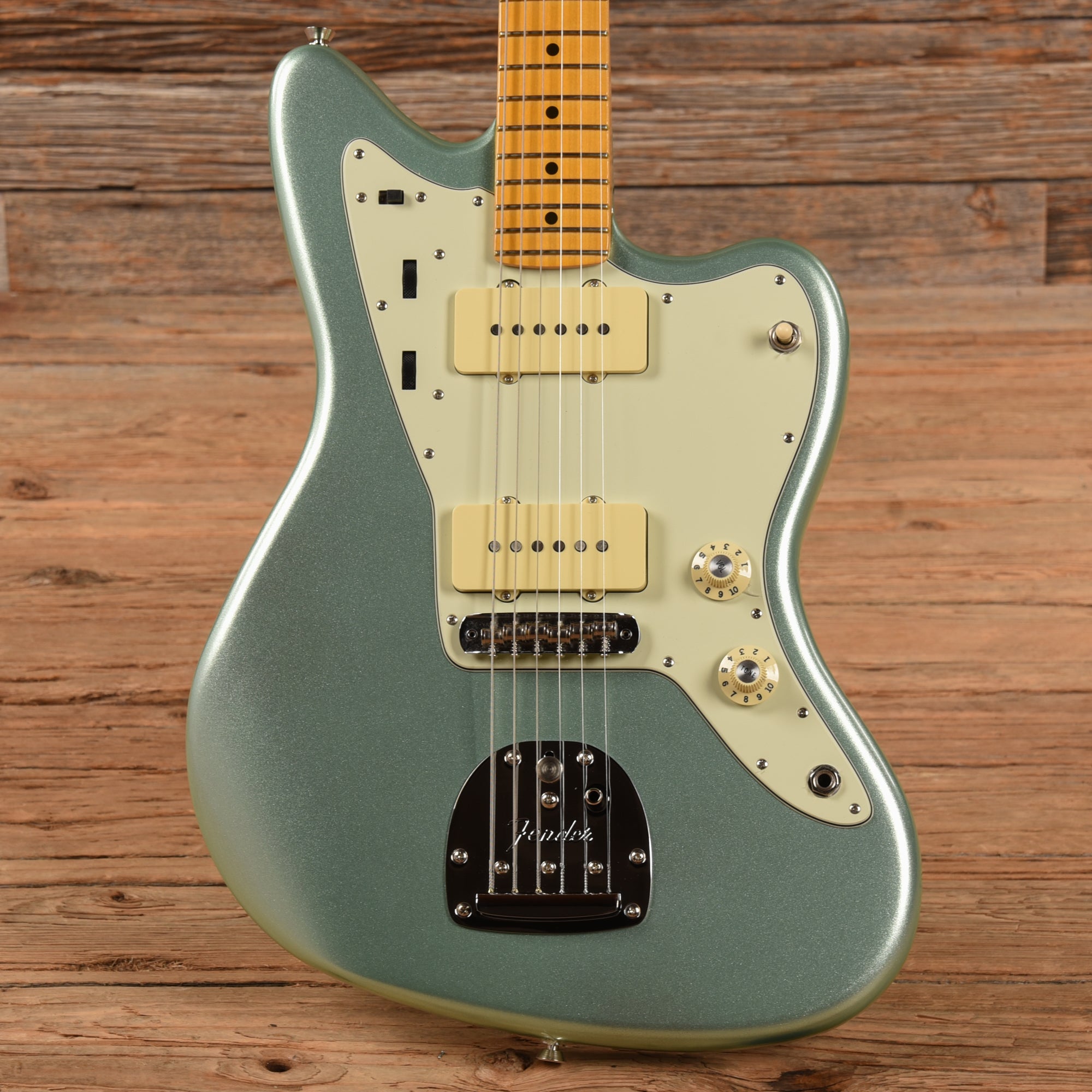Fender American Professional II Jazzmaster Mystic Surf 2023 Electric Guitars / Solid Body