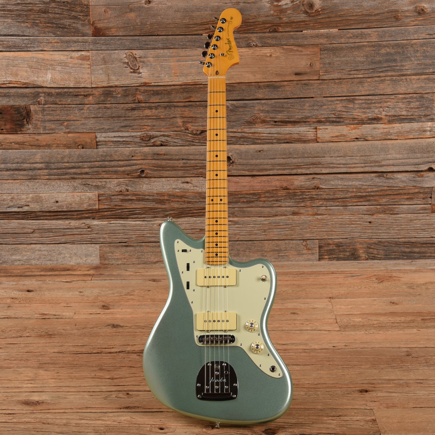 Fender American Professional II Jazzmaster Mystic Surf 2023 Electric Guitars / Solid Body