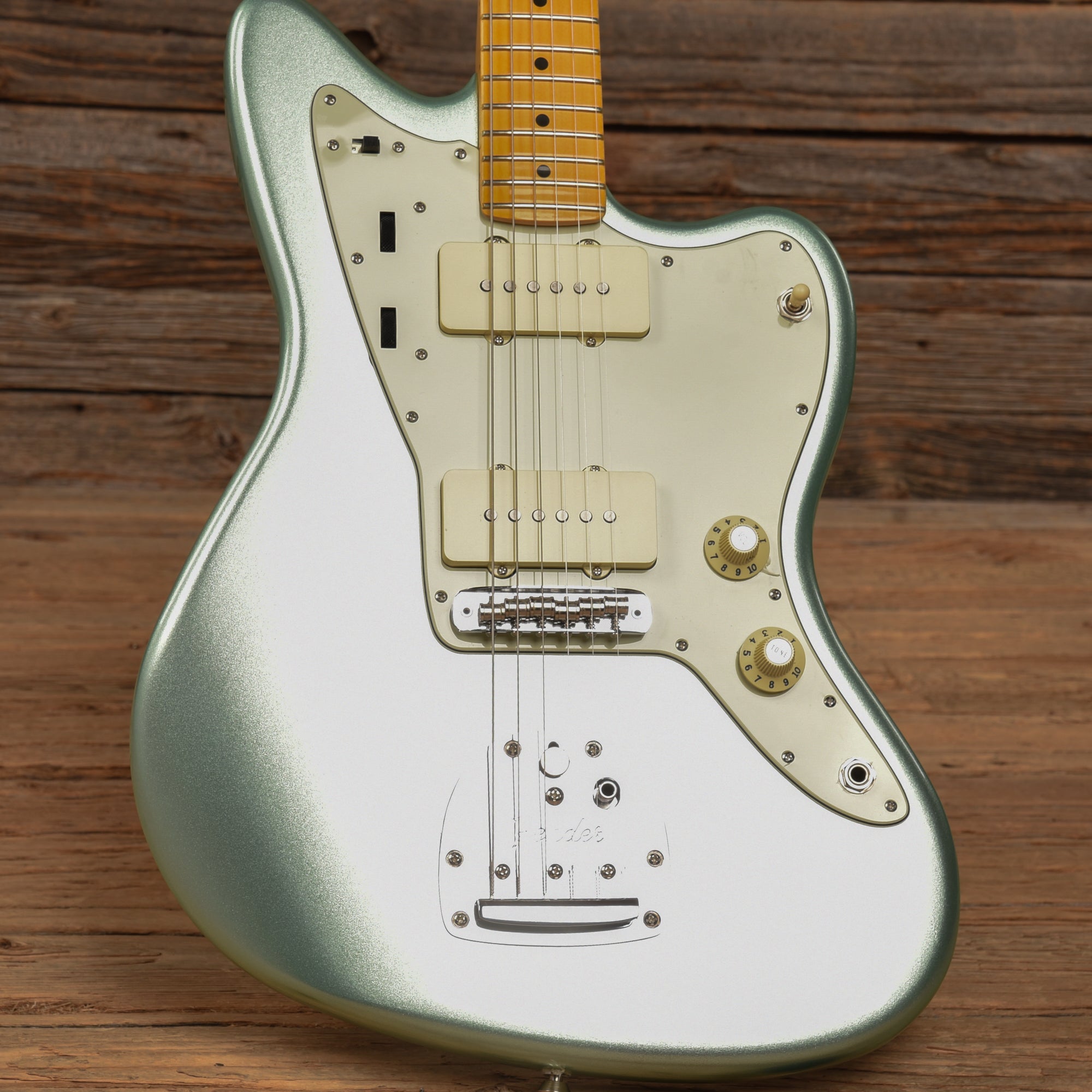 Fender American Professional II Jazzmaster Mystic Surf 2023 Electric Guitars / Solid Body