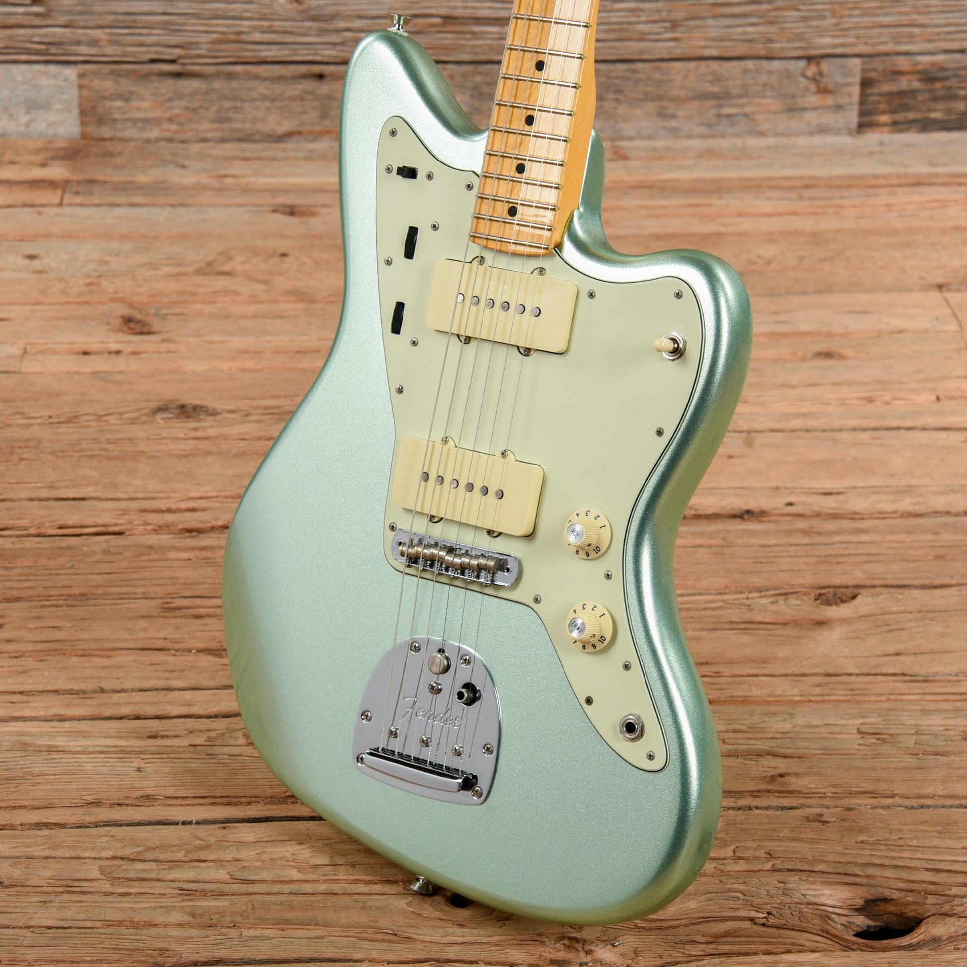 Fender American Professional II Jazzmaster Mystic Surf Pearl 2021 Electric Guitars / Solid Body