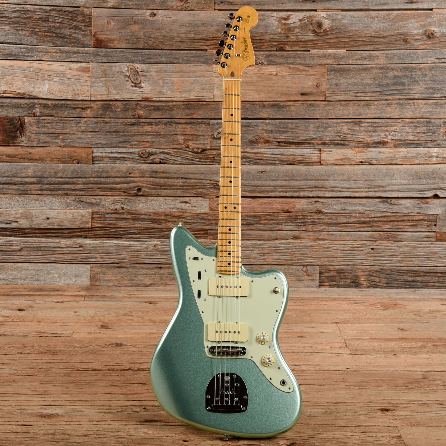 Fender American Professional II Jazzmaster Mystic Surf Pearl 2021 Electric Guitars / Solid Body