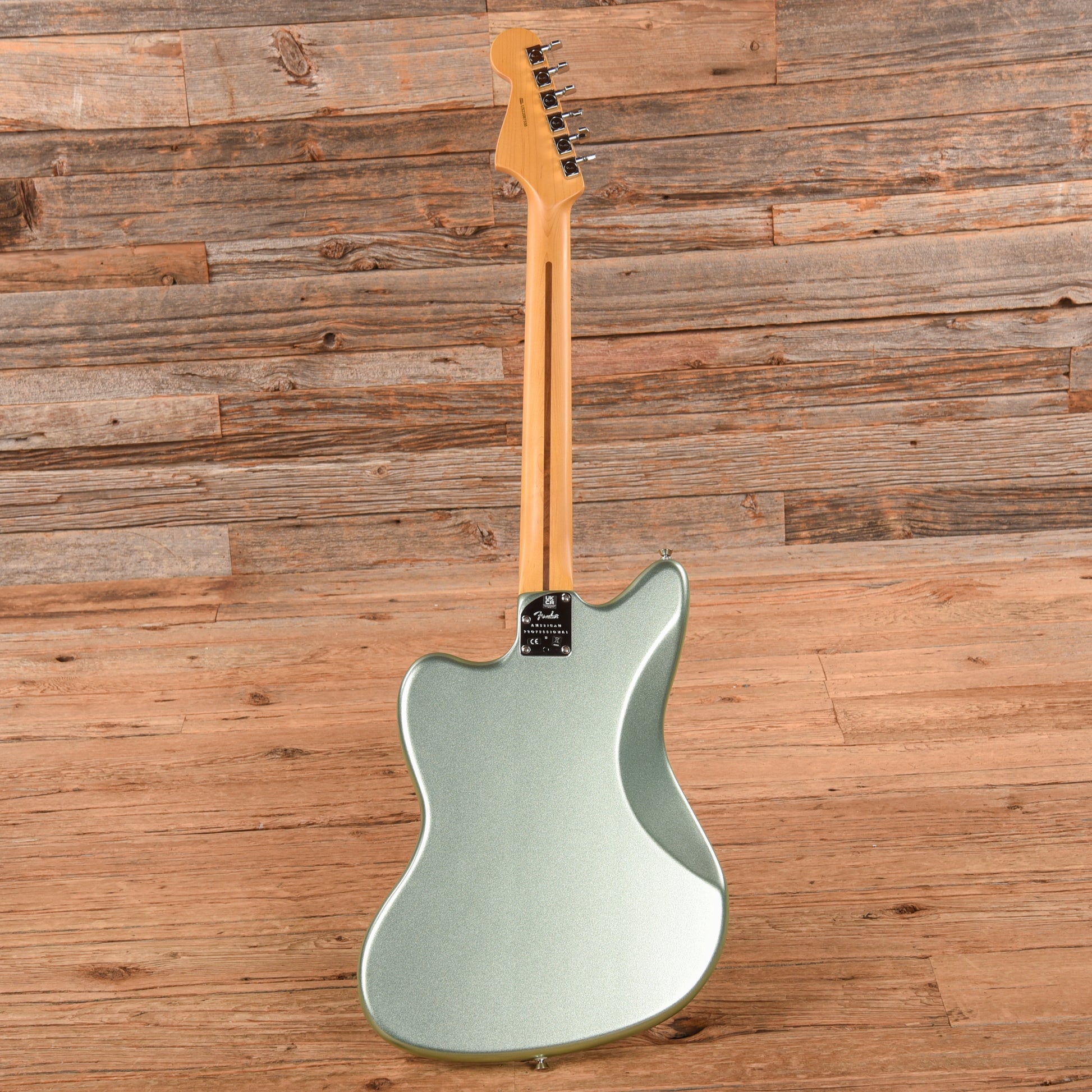Fender American Professional II Jazzmaster Mystic Surf Pearl 2022 Electric Guitars / Solid Body