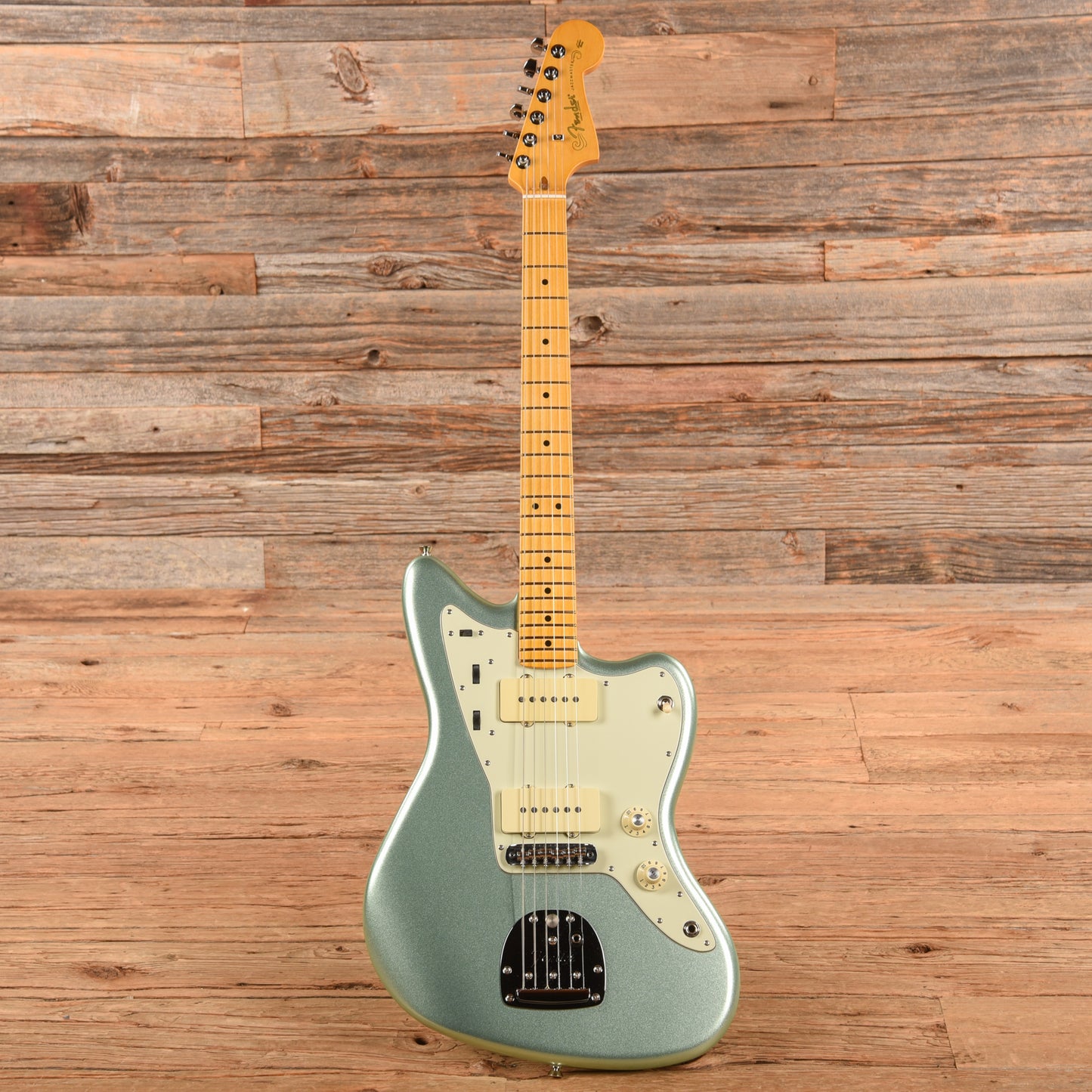 Fender American Professional II Jazzmaster Mystic Surf Pearl 2023 Electric Guitars / Solid Body
