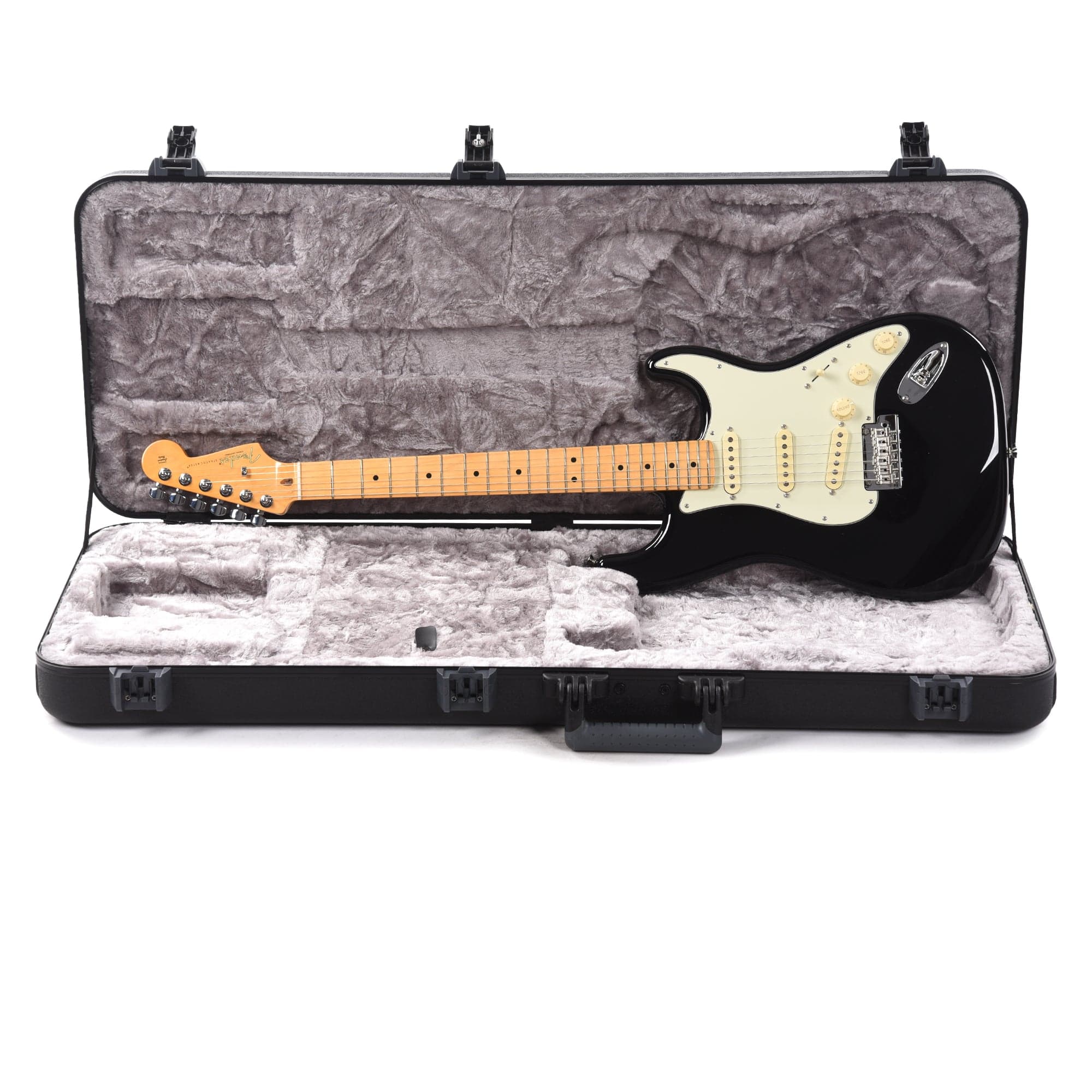 Fender American Professional II Stratocaster Black Electric Guitars / Solid Body