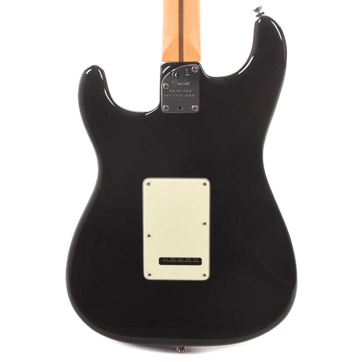 Fender American Professional II Stratocaster Black Electric Guitars / Solid Body