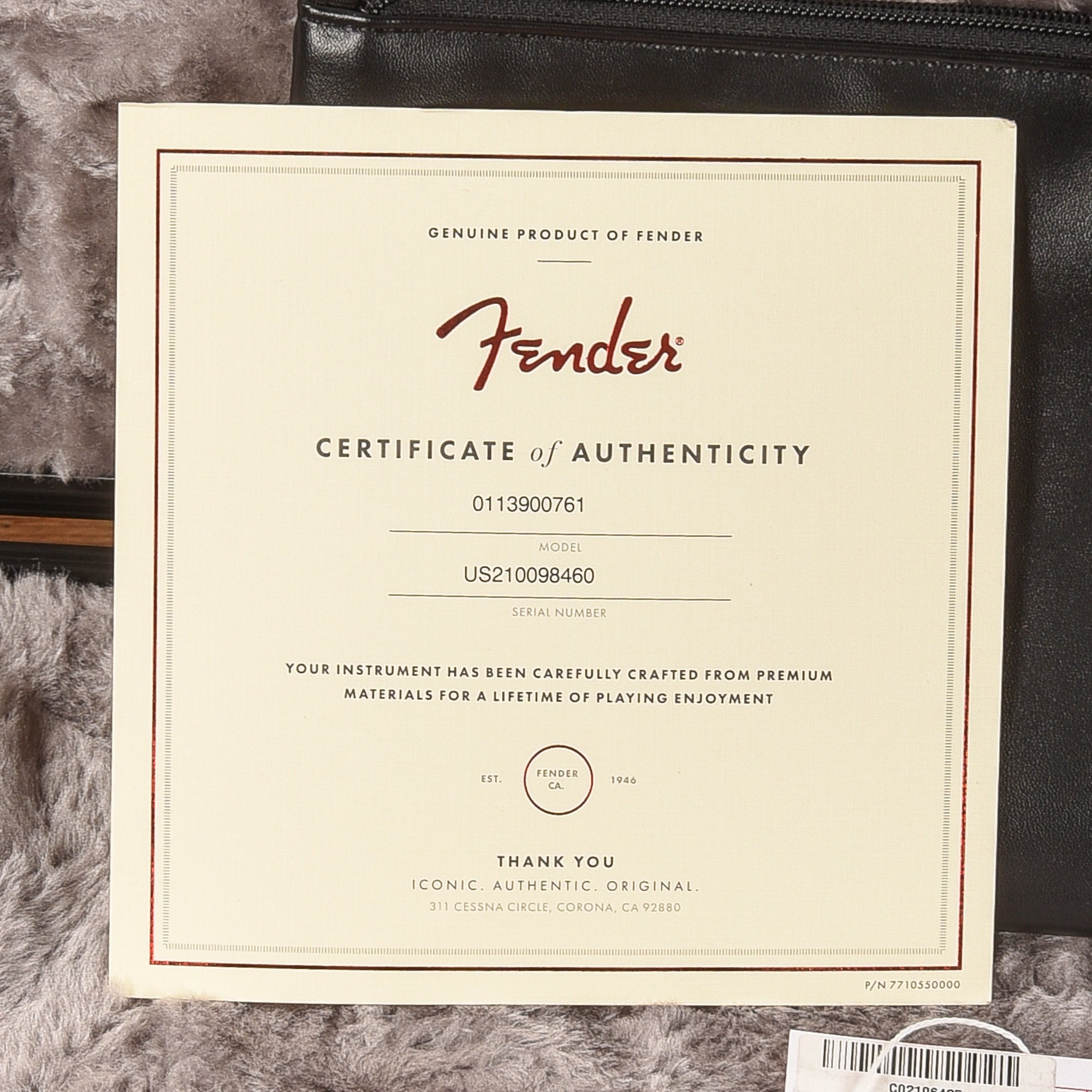Fender American Professional II Stratocaster Dark Night 2021 Electric Guitars / Solid Body