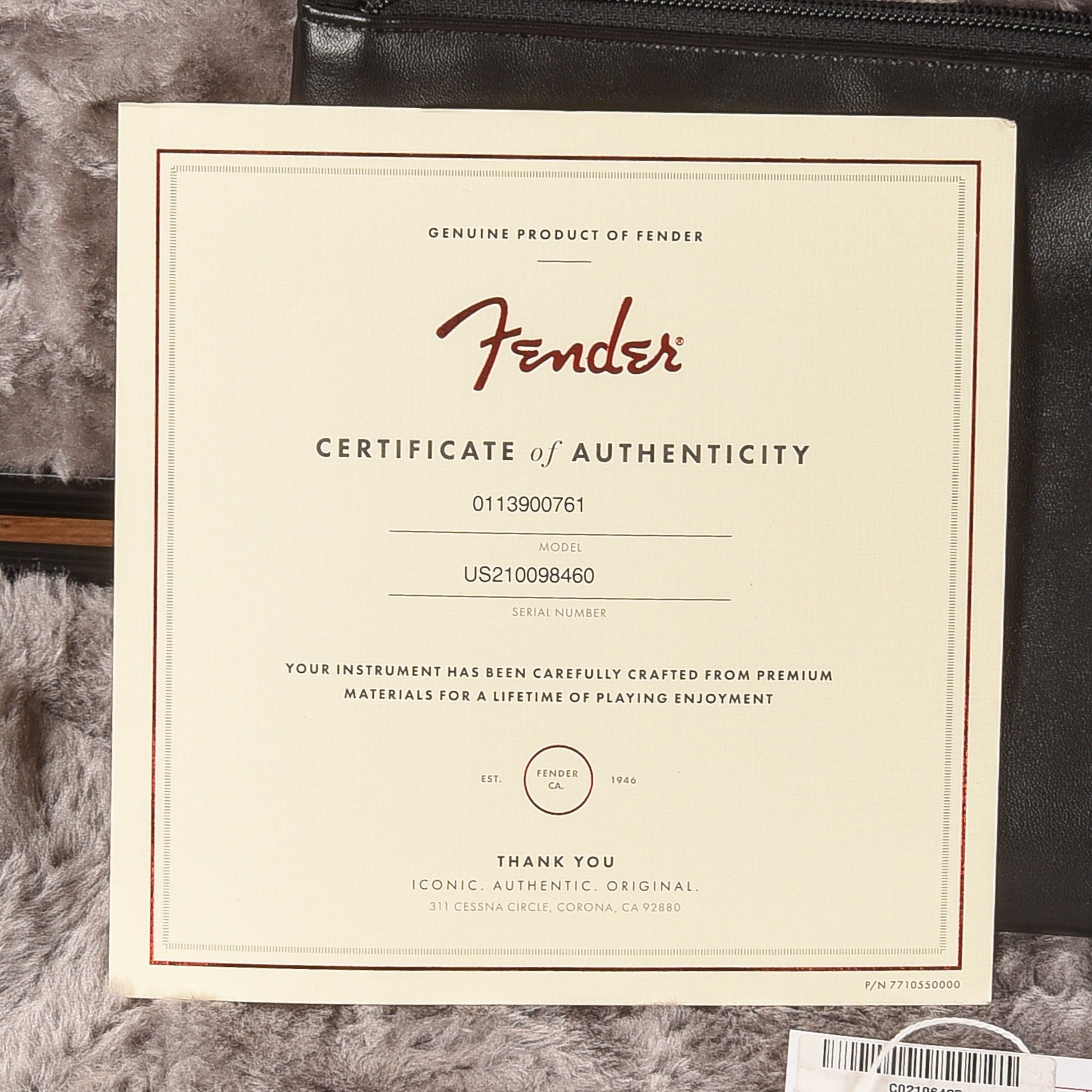 Fender American Professional II Stratocaster Dark Night 2021 Electric Guitars / Solid Body