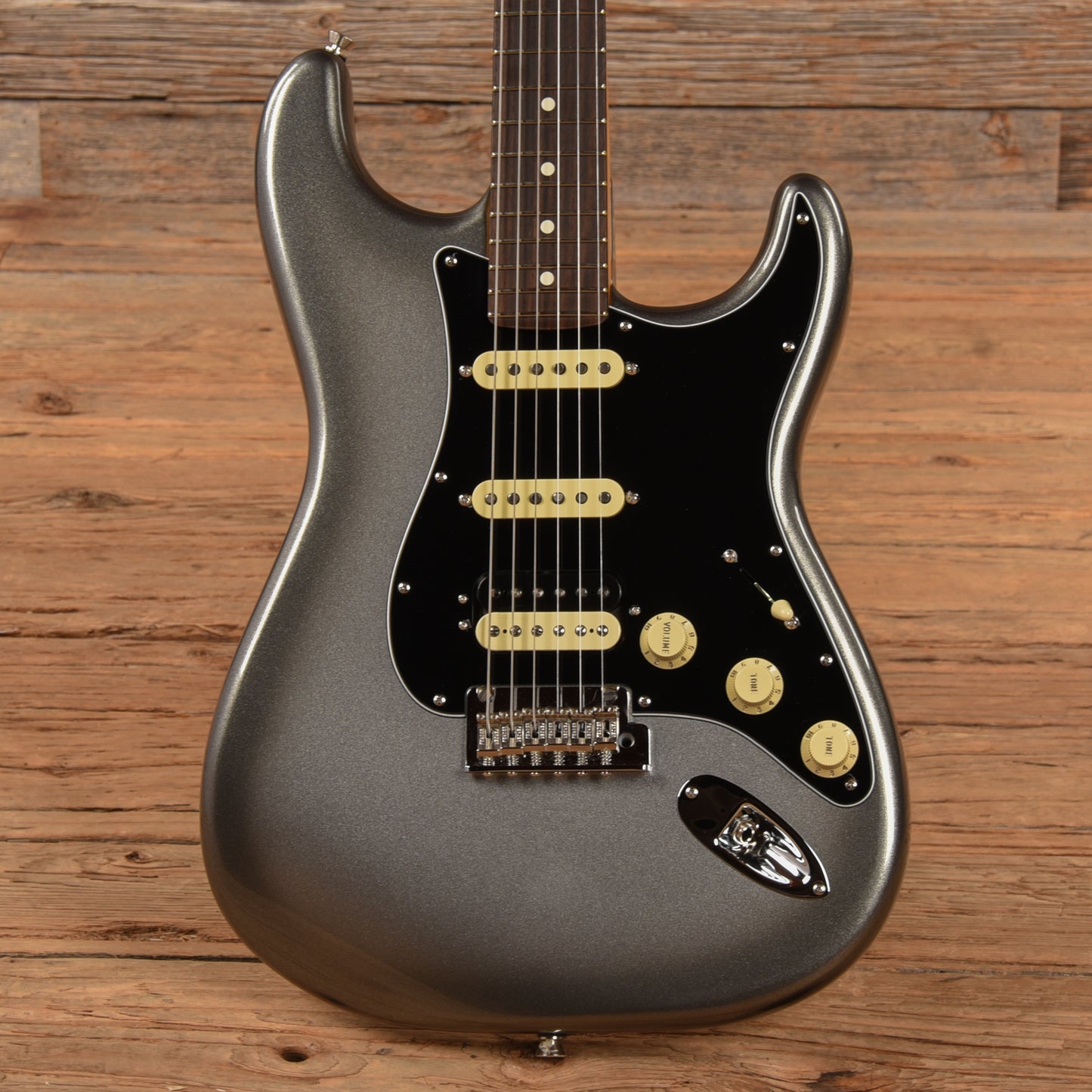 Fender American Professional II Stratocaster HSS Mercury 2023 Electric Guitars / Solid Body