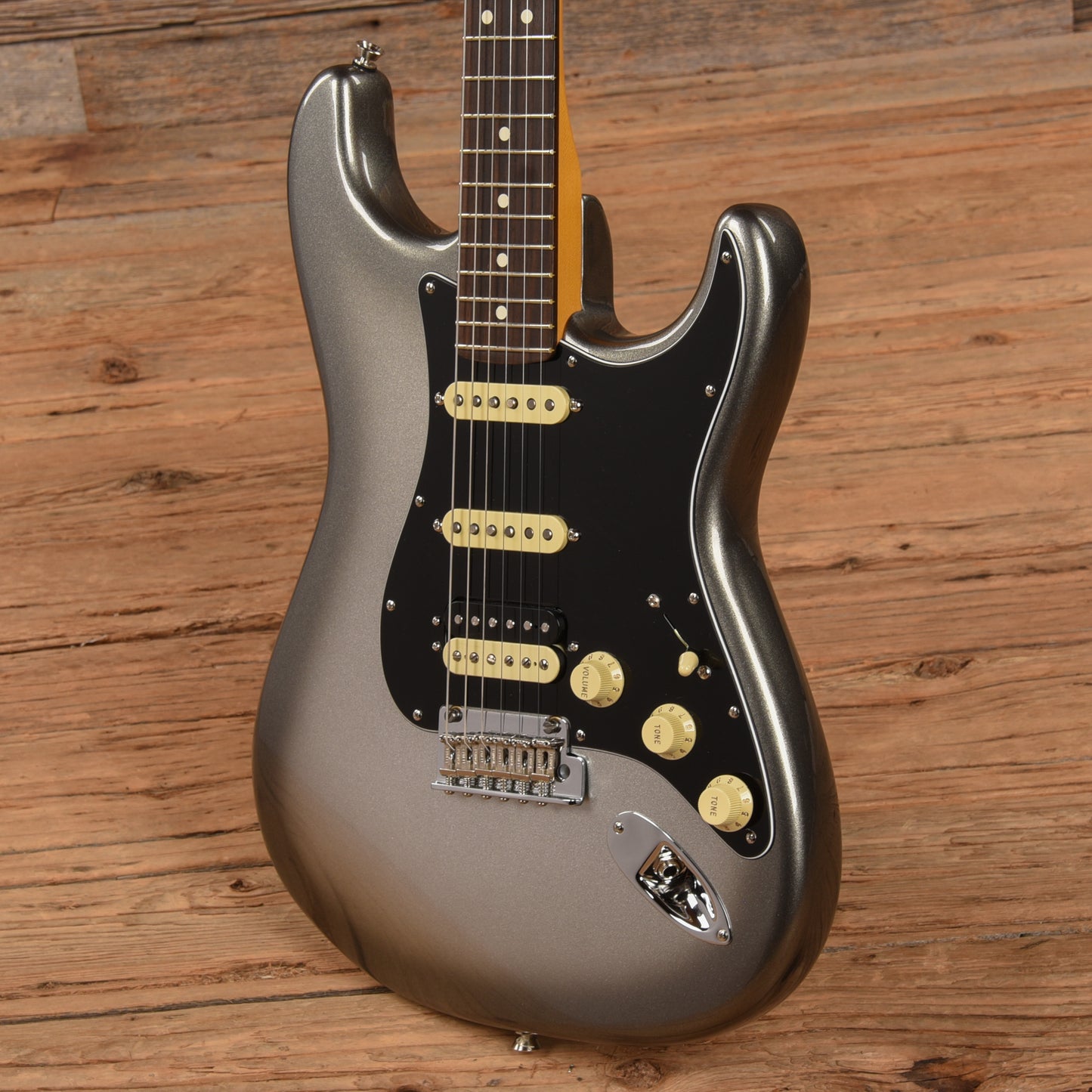 Fender American Professional II Stratocaster HSS Mercury 2023 Electric Guitars / Solid Body