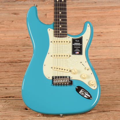 Fender American Professional II Stratocaster Miami Blue 2020 Electric Guitars / Solid Body
