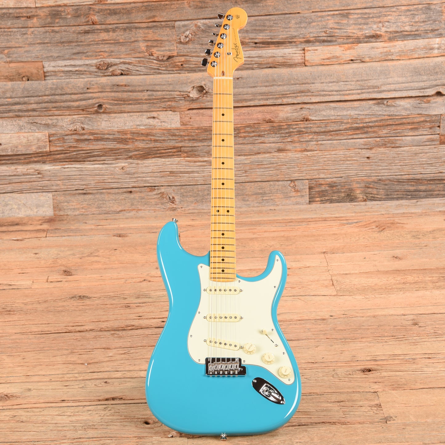 Fender American Professional II Stratocaster Miami Blue 2022 Electric Guitars / Solid Body