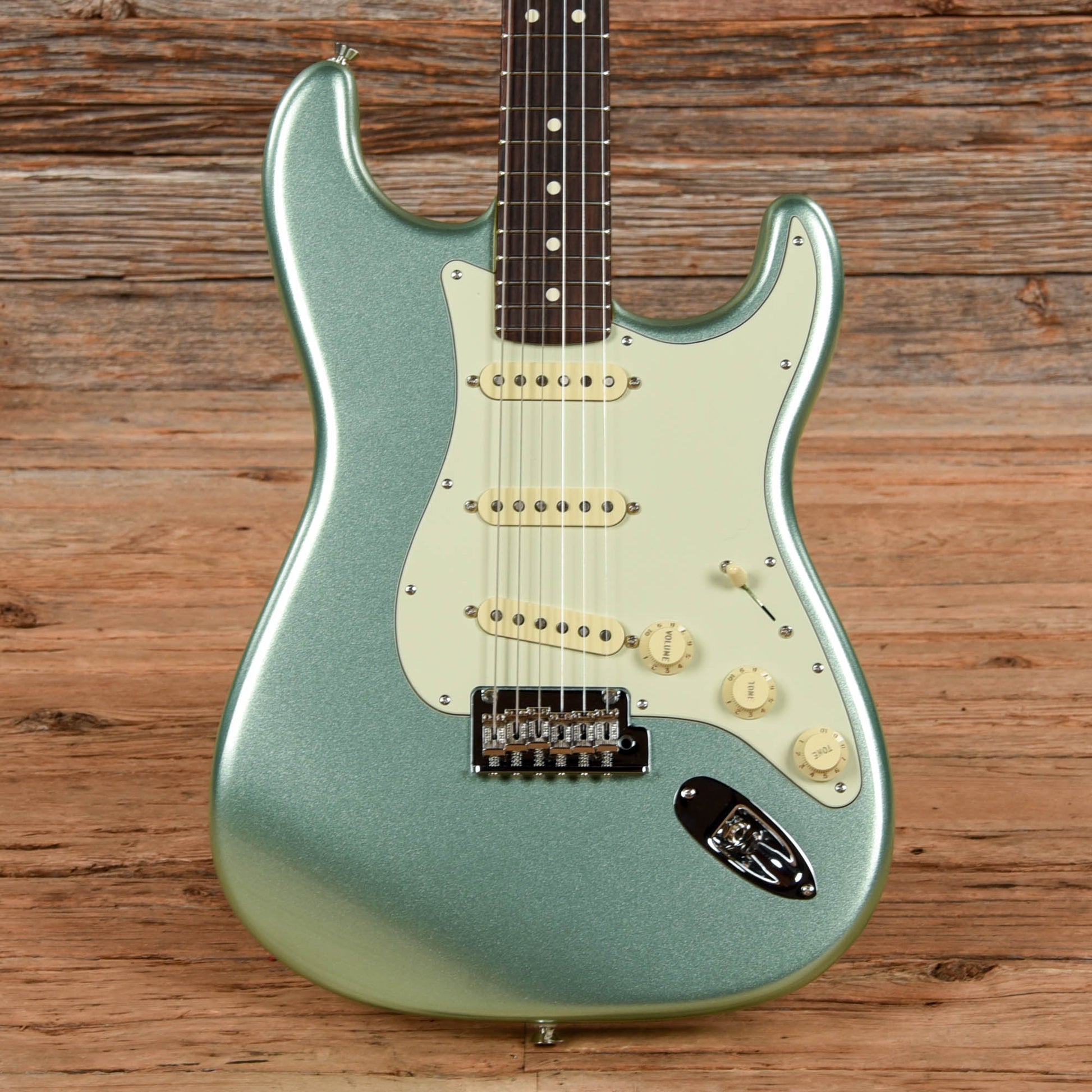 Fender American Professional II Stratocaster Mystic Surf Green 2020 Electric Guitars / Solid Body