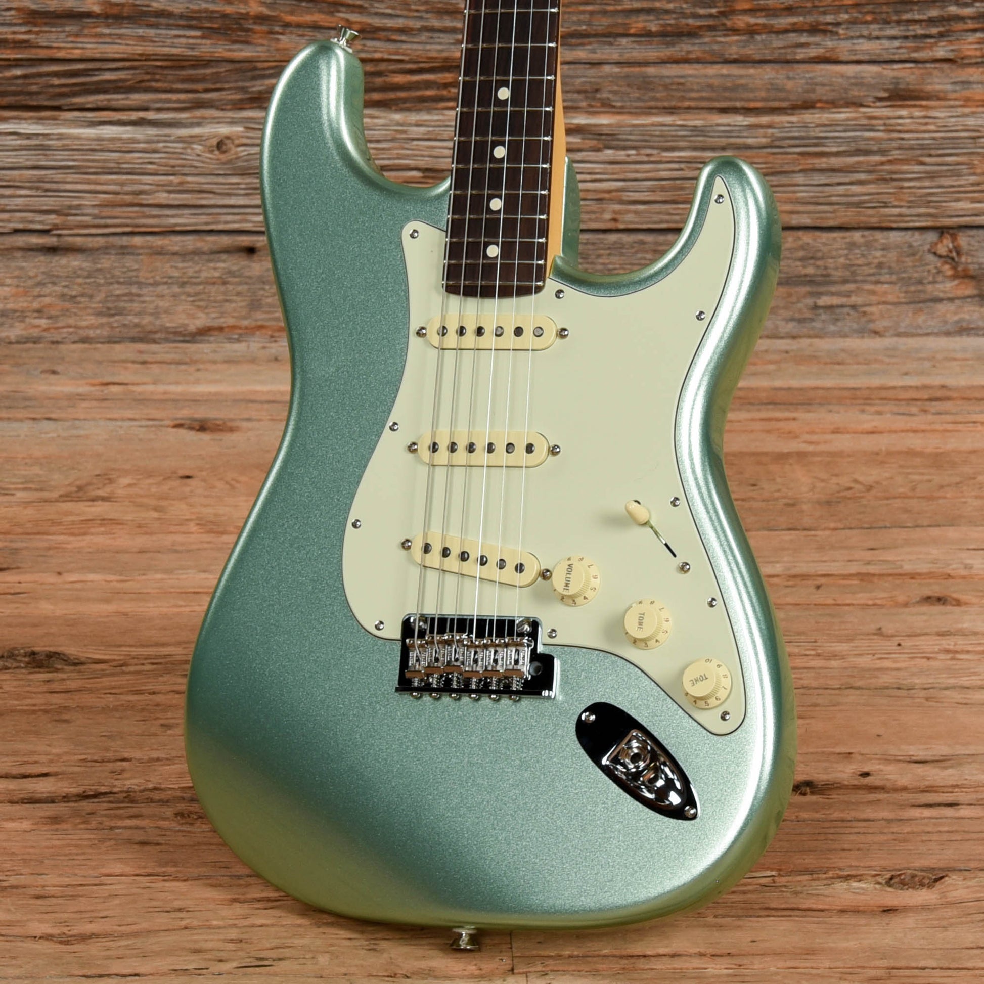 Fender American Professional II Stratocaster Mystic Surf Green 2020 Electric Guitars / Solid Body