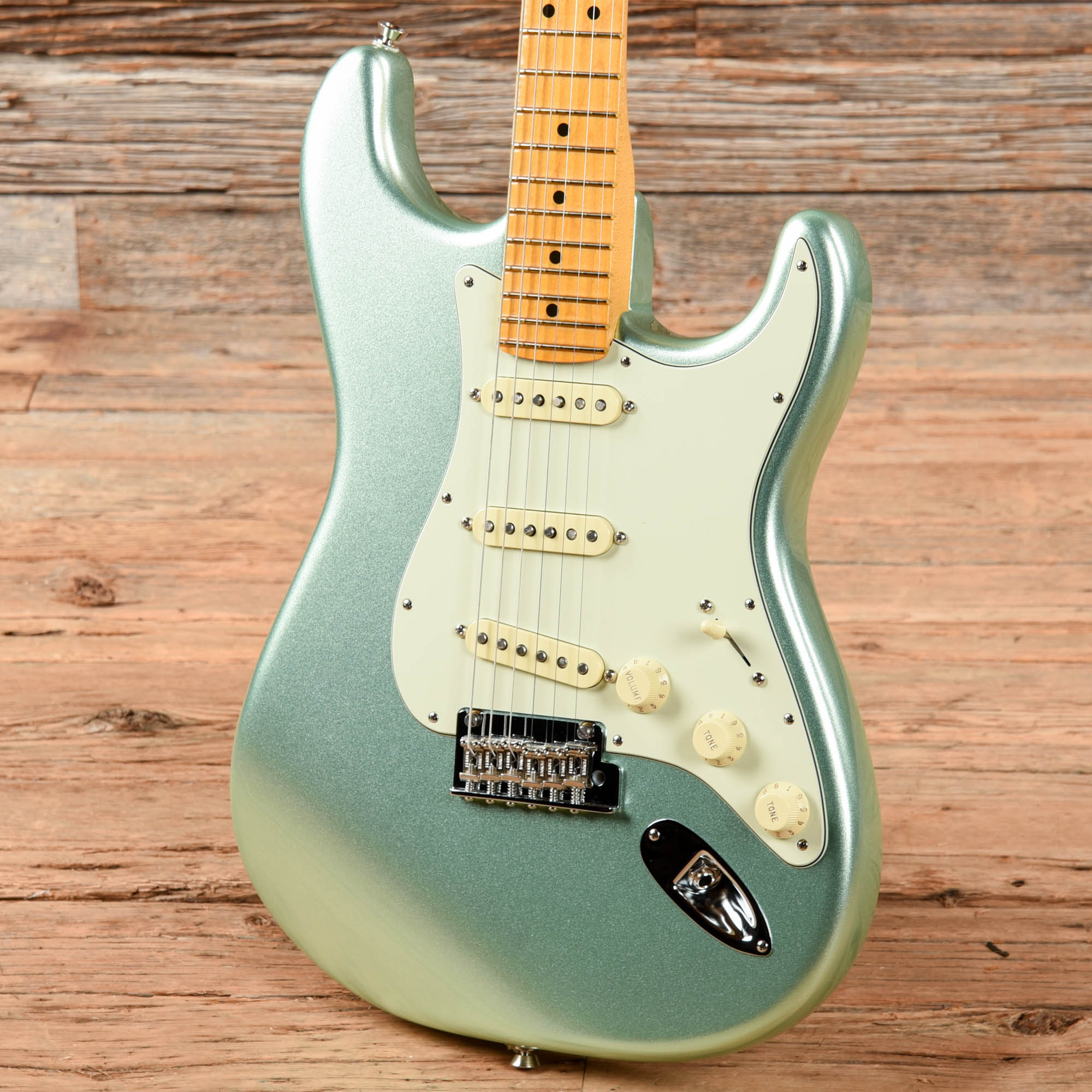 Fender American Professional II Stratocaster Mystic Surf Green 2022 Electric Guitars / Solid Body