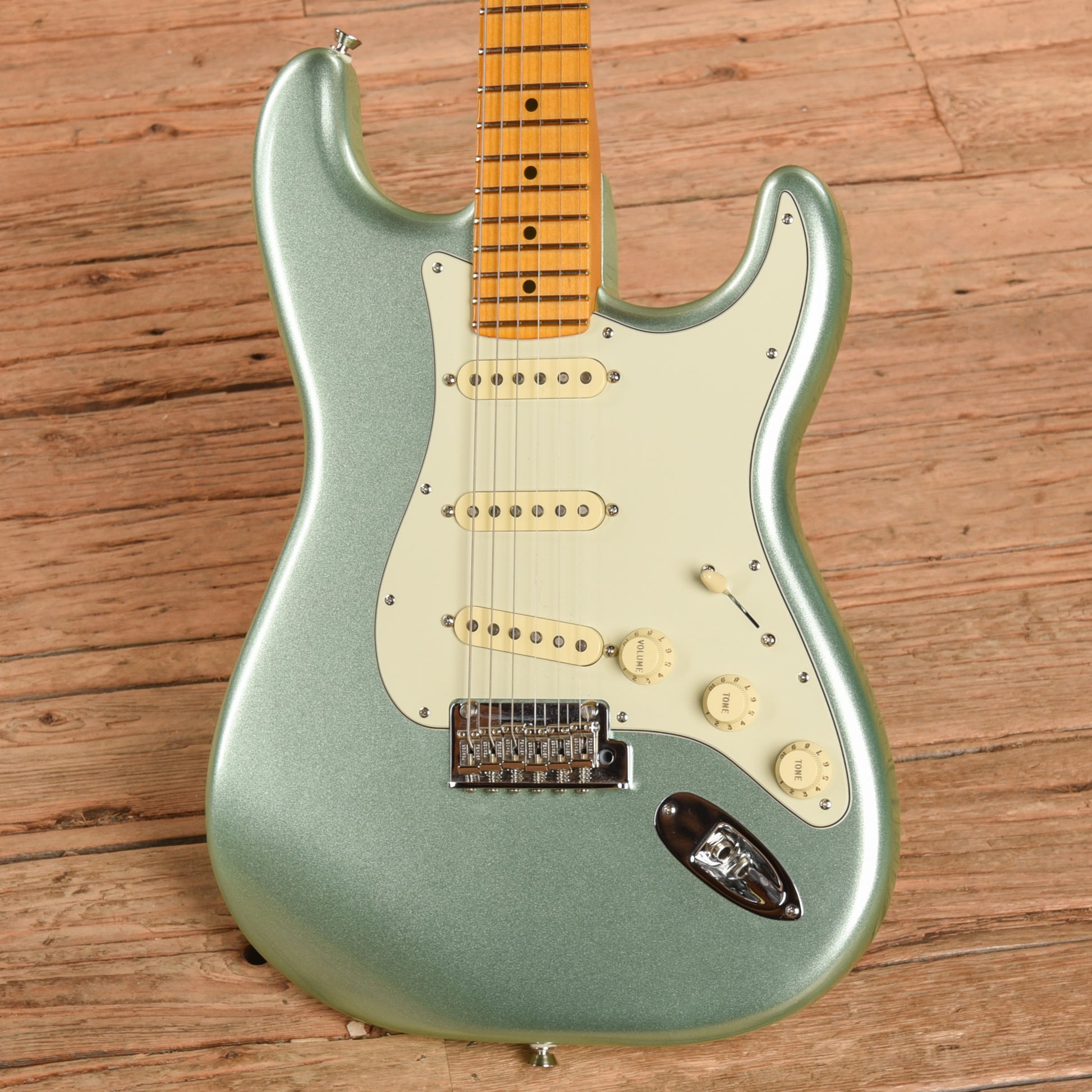 Fender American Professional II Stratocaster Mystic Surf Green 2024 Electric Guitars / Solid Body
