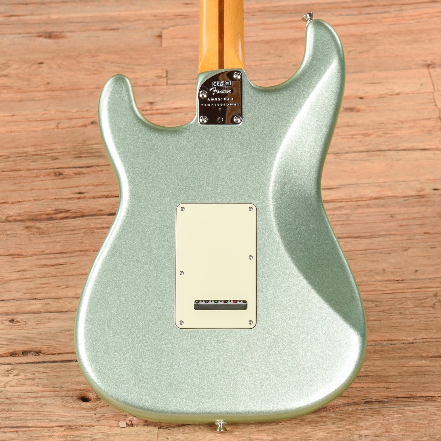 Fender American Professional II Stratocaster Mystic Surf Green 2024 Electric Guitars / Solid Body