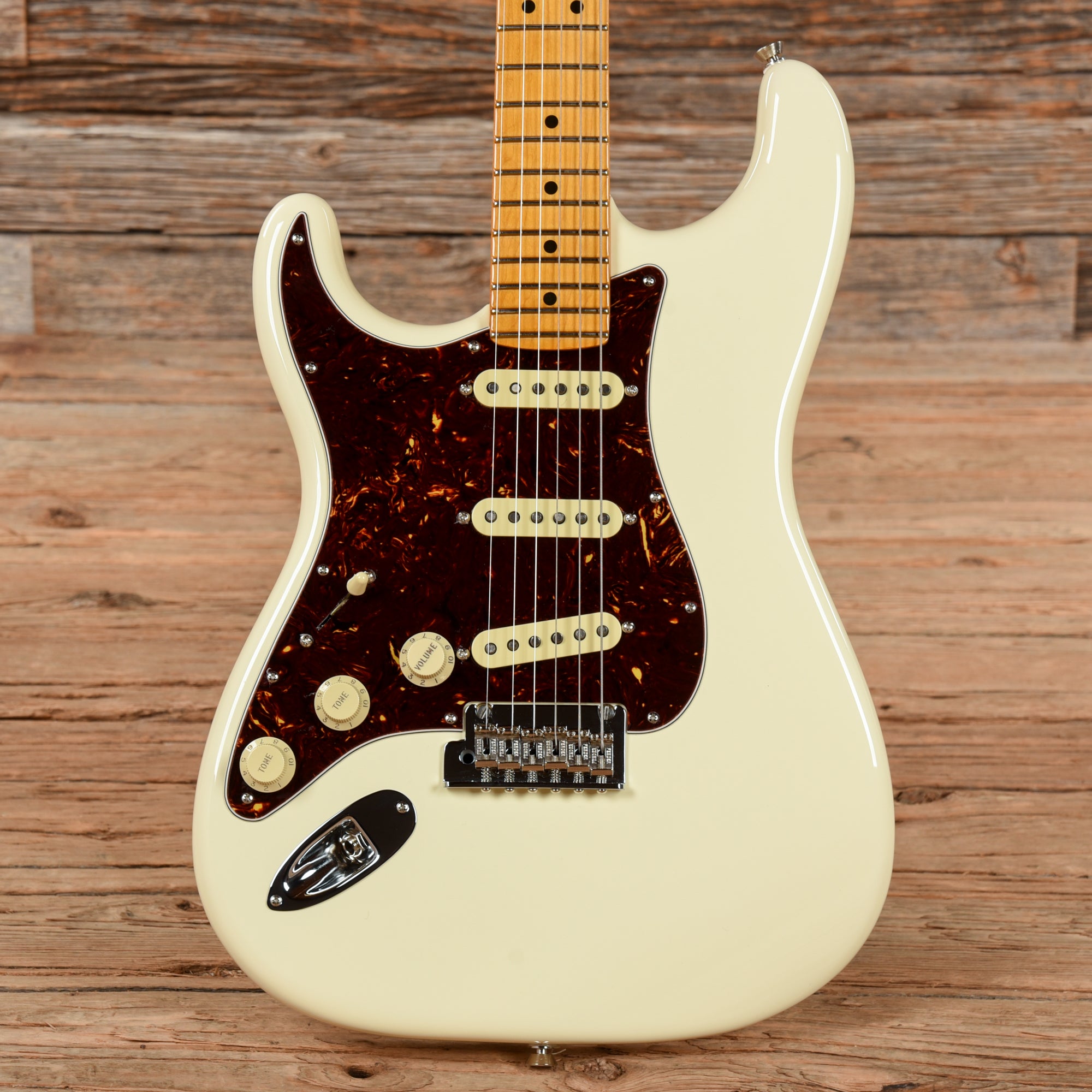 Fender American Professional II Stratocaster Olympic White 2022 LEFTY Electric Guitars / Solid Body