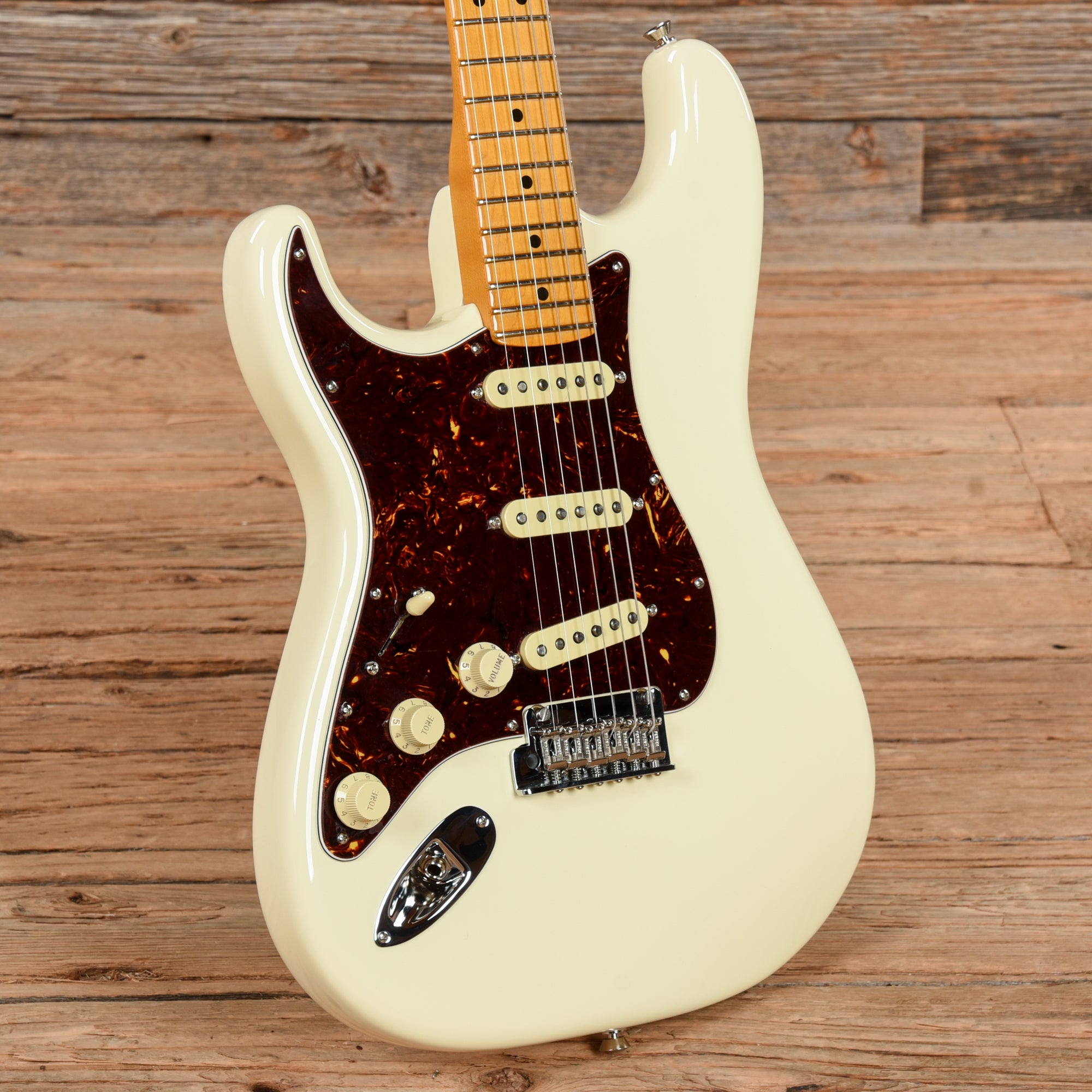 Fender American Professional II Stratocaster Olympic White 2022 LEFTY Electric Guitars / Solid Body