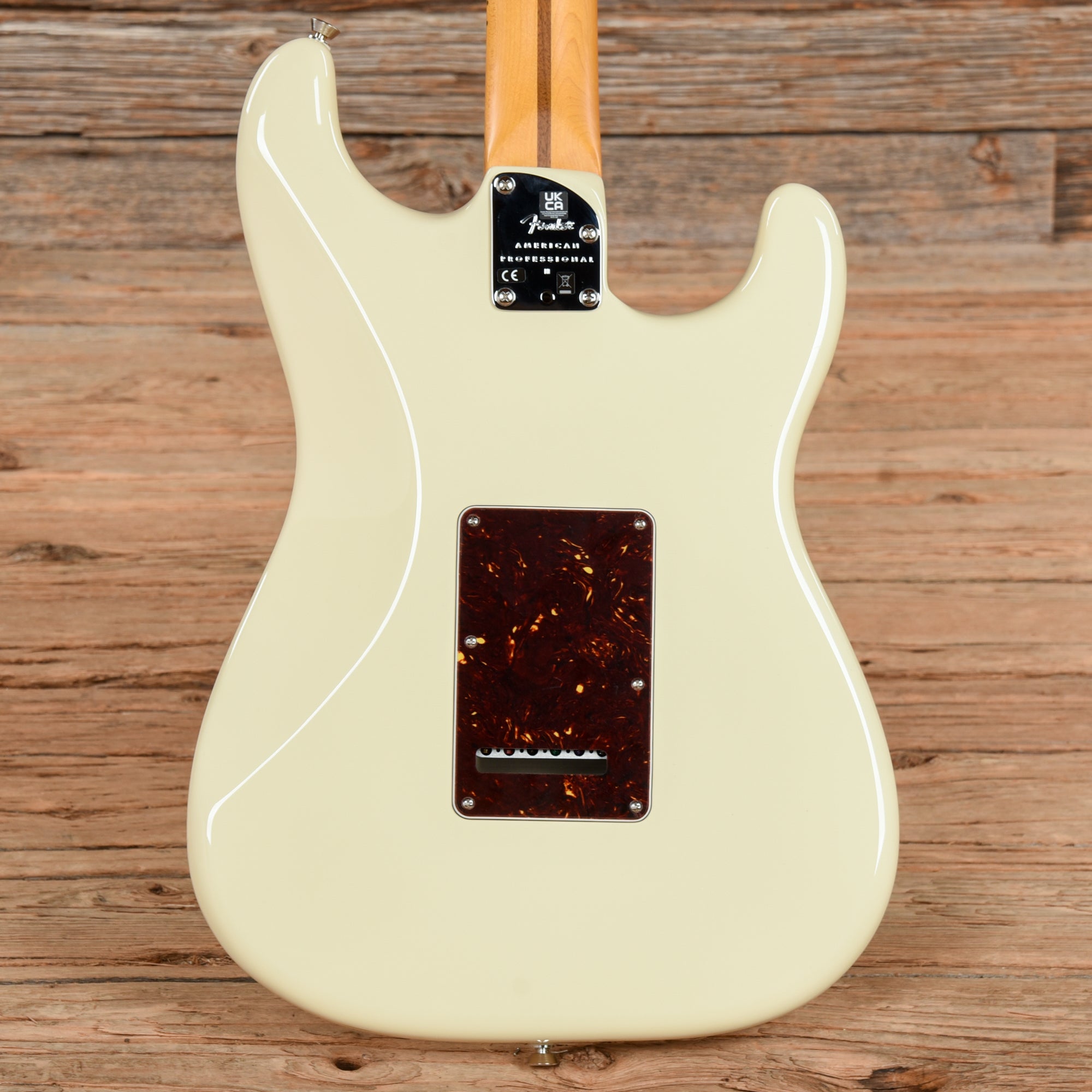 Fender American Professional II Stratocaster Olympic White 2022 LEFTY Electric Guitars / Solid Body