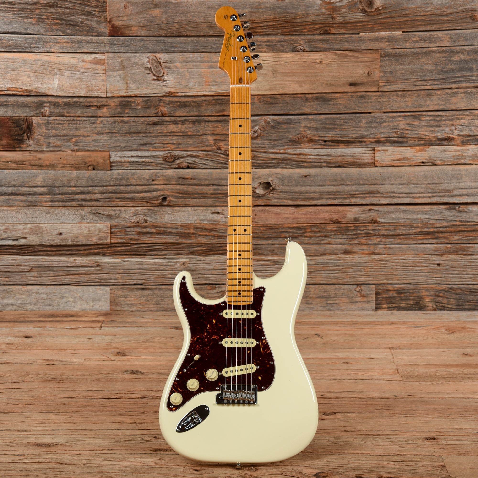 Fender American Professional II Stratocaster Olympic White 2022 LEFTY Electric Guitars / Solid Body