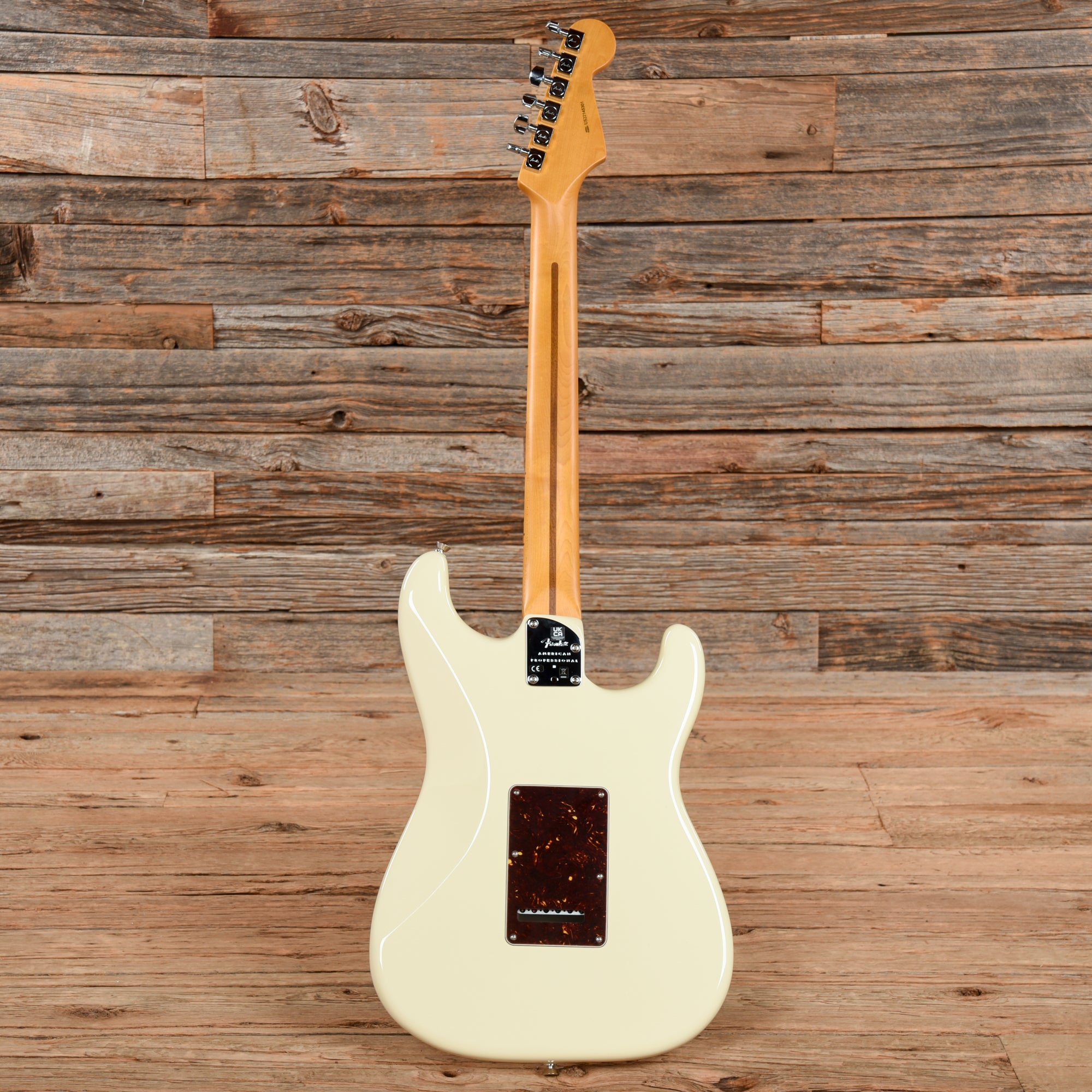 Fender American Professional II Stratocaster Olympic White 2022 LEFTY Electric Guitars / Solid Body