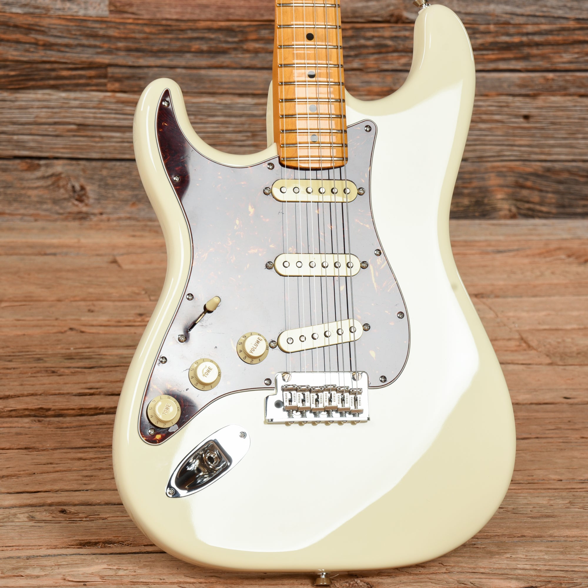 Fender American Professional II Stratocaster Olympic White 2022 LEFTY Electric Guitars / Solid Body