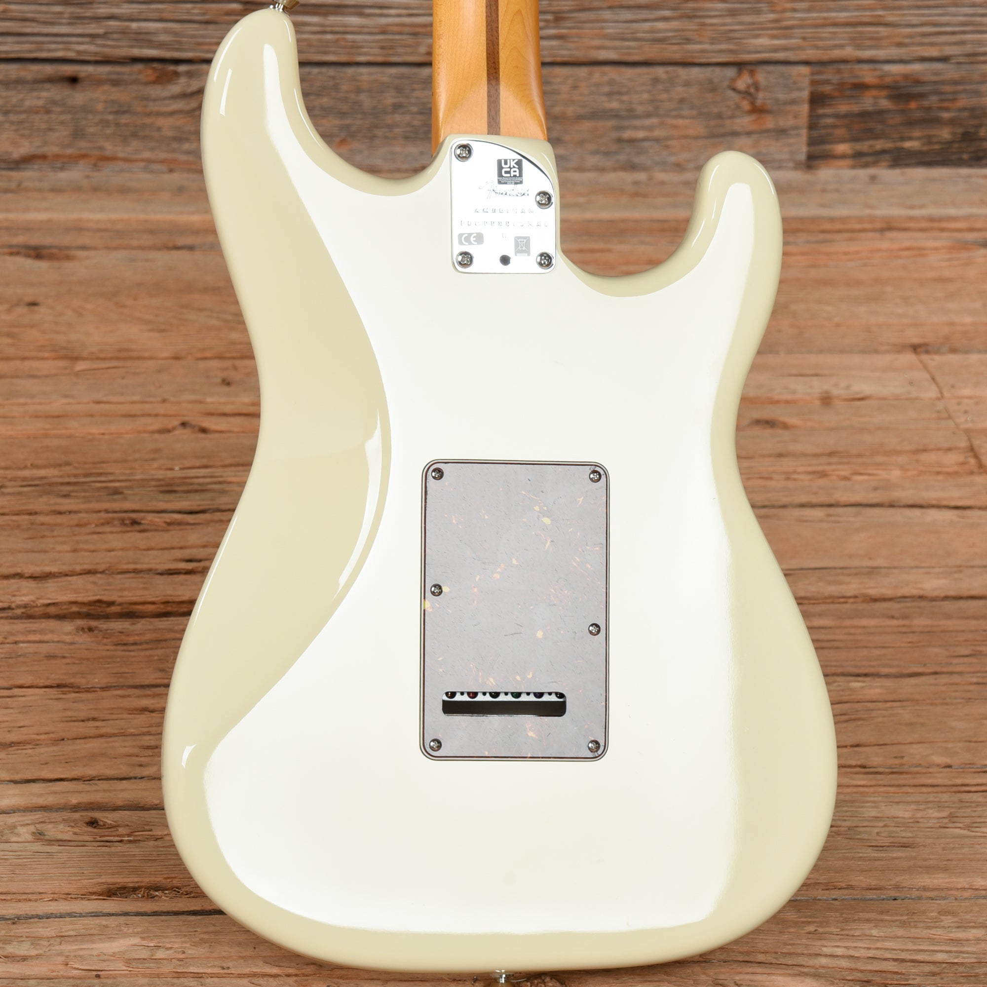 Fender American Professional II Stratocaster Olympic White 2022 LEFTY Electric Guitars / Solid Body