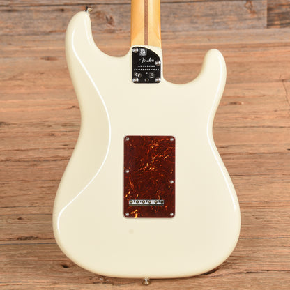 Fender American Professional II Stratocaster Olympic White 2023 LEFTY Electric Guitars / Solid Body
