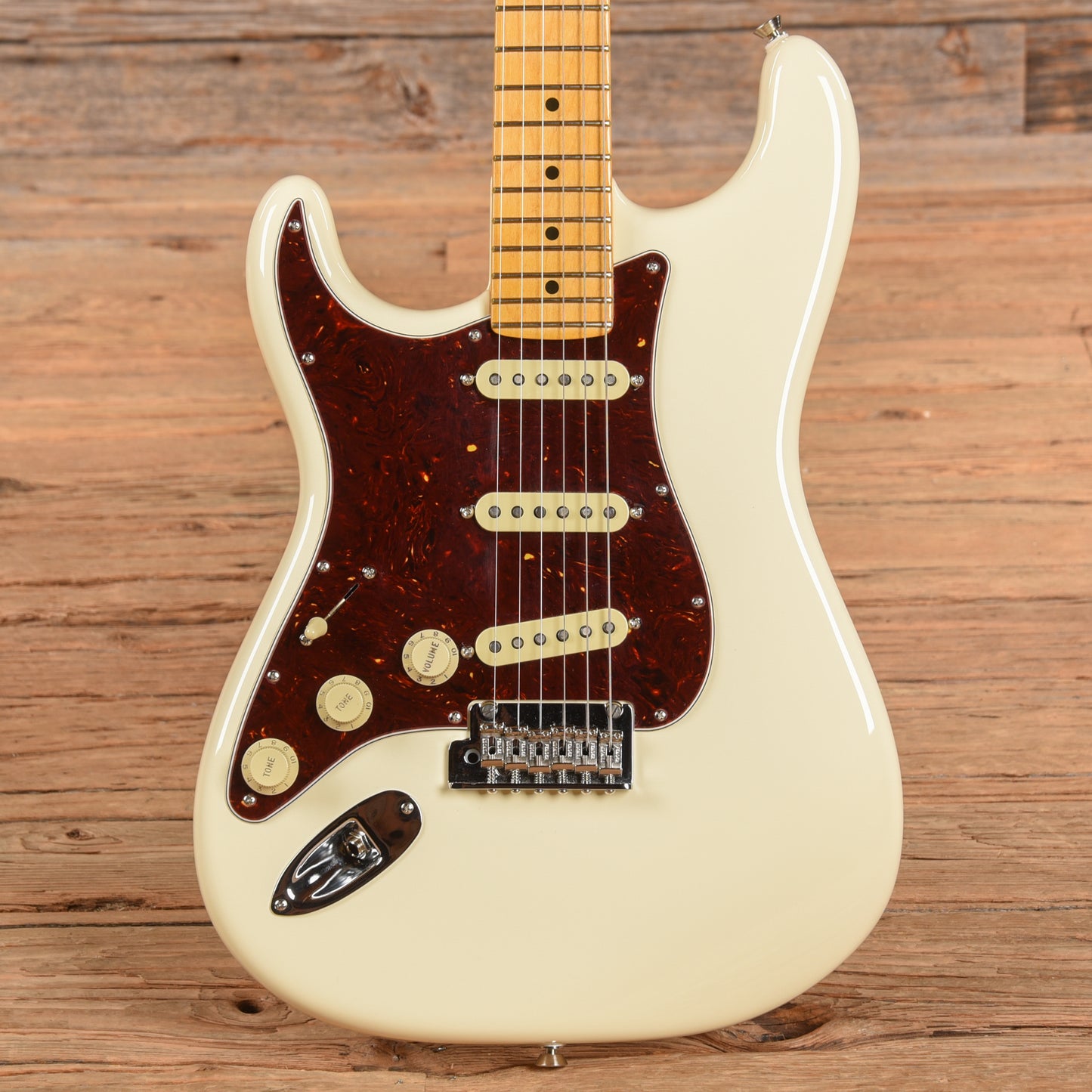 Fender American Professional II Stratocaster Olympic White 2023 LEFTY Electric Guitars / Solid Body