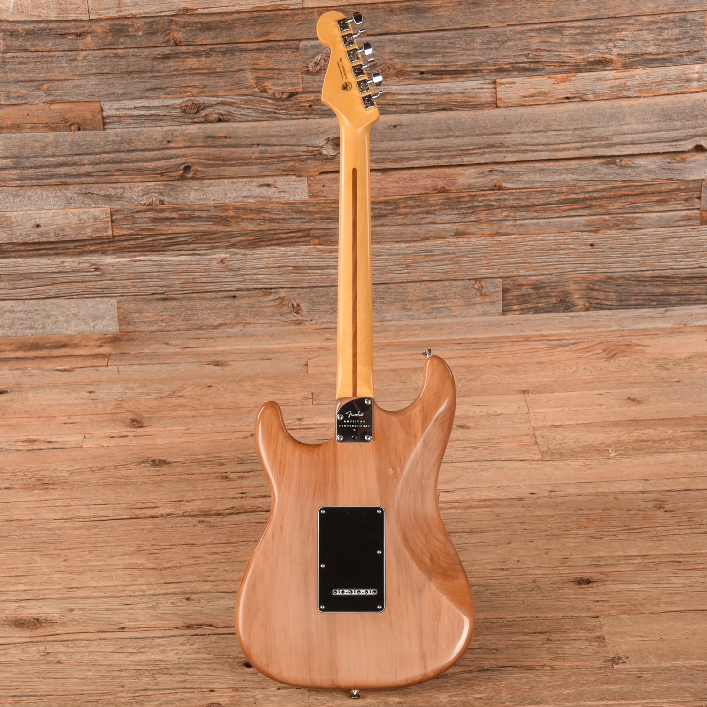 Fender American Professional II Stratocaster Roasted Pine Stripped Natural 2021 Electric Guitars / Solid Body