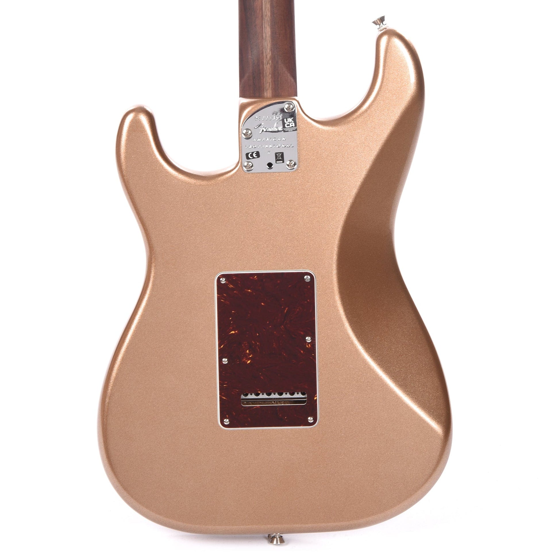 Fender American Professional II Stratocaster Rosewood Neck Firemist Gold w/Custom Shop Fat '50s Pickups Electric Guitars / Solid Body