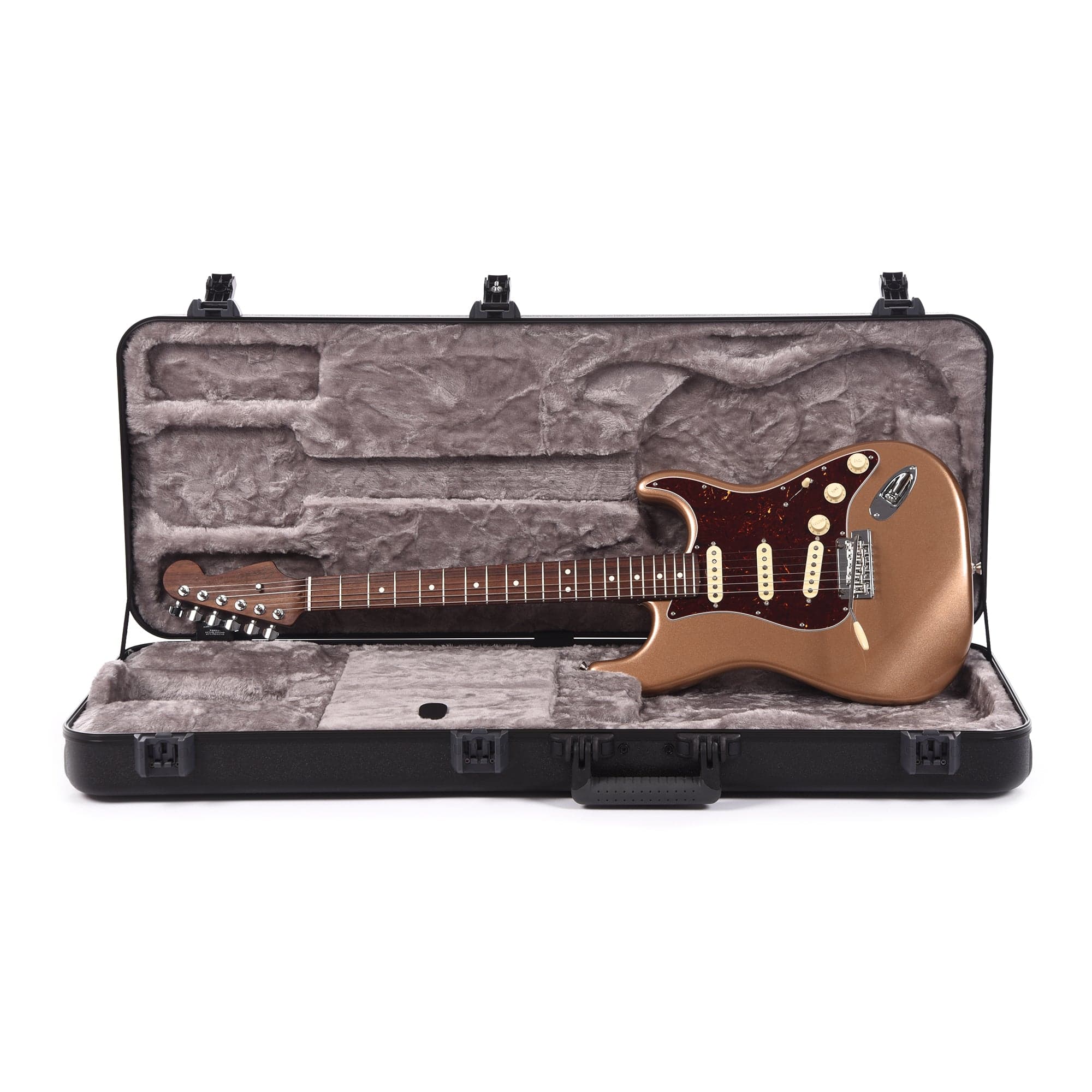 Fender American Professional II Stratocaster Rosewood Neck Firemist Gold w/Custom Shop Fat '50s Pickups Electric Guitars / Solid Body