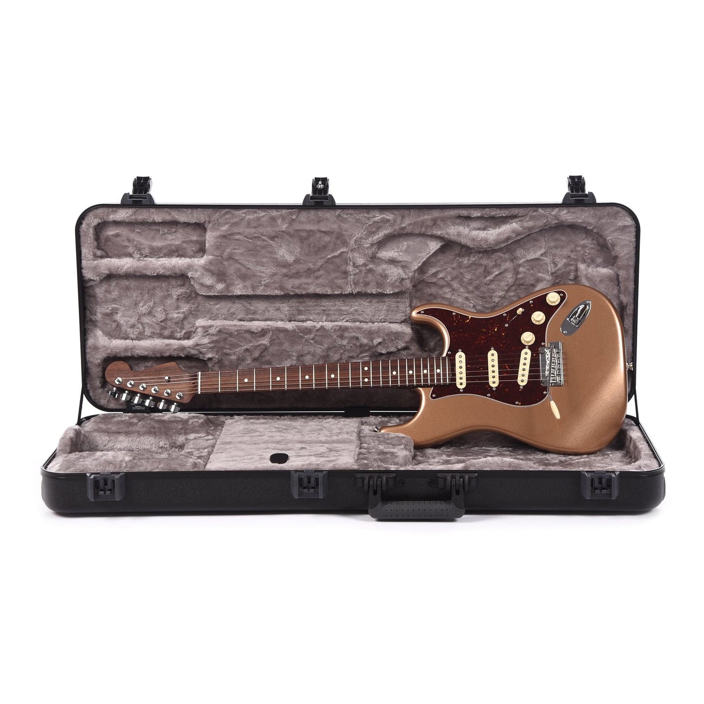 Fender American Professional II Stratocaster Rosewood Neck Firemist Gold w/Custom Shop Fat '50s Pickups Electric Guitars / Solid Body