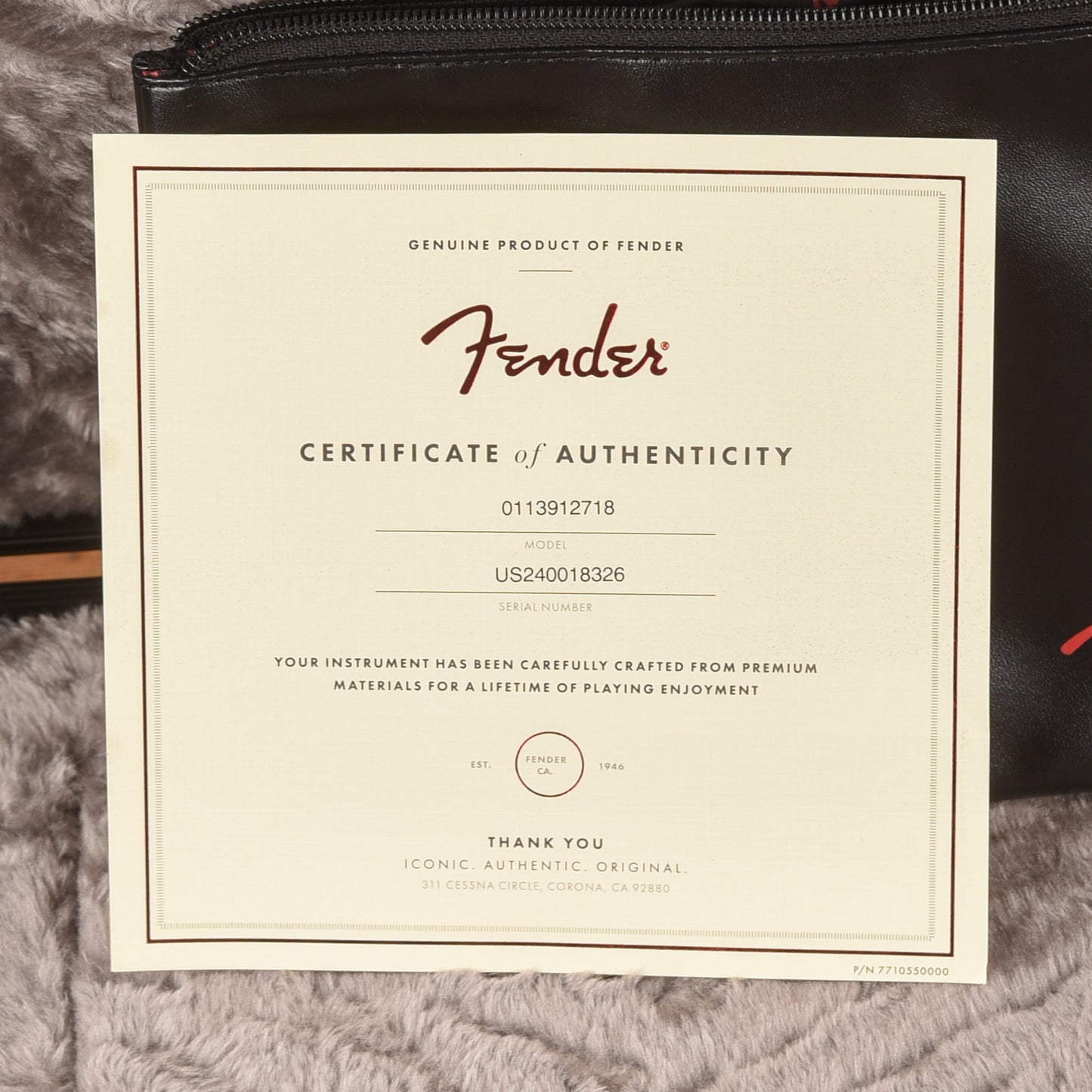 Fender American Professional II Stratocaster Surf Pearl 2024 Electric Guitars / Solid Body
