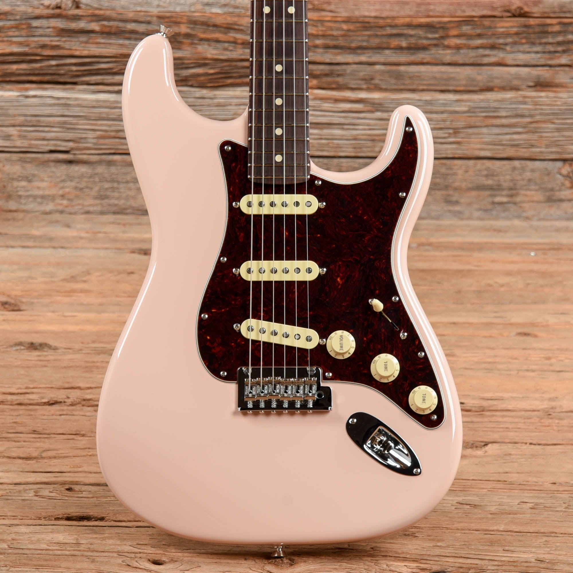 Fender American Professional II Stratocaster w/ Rosewood Neck Shell Pink 2021 Electric Guitars / Solid Body