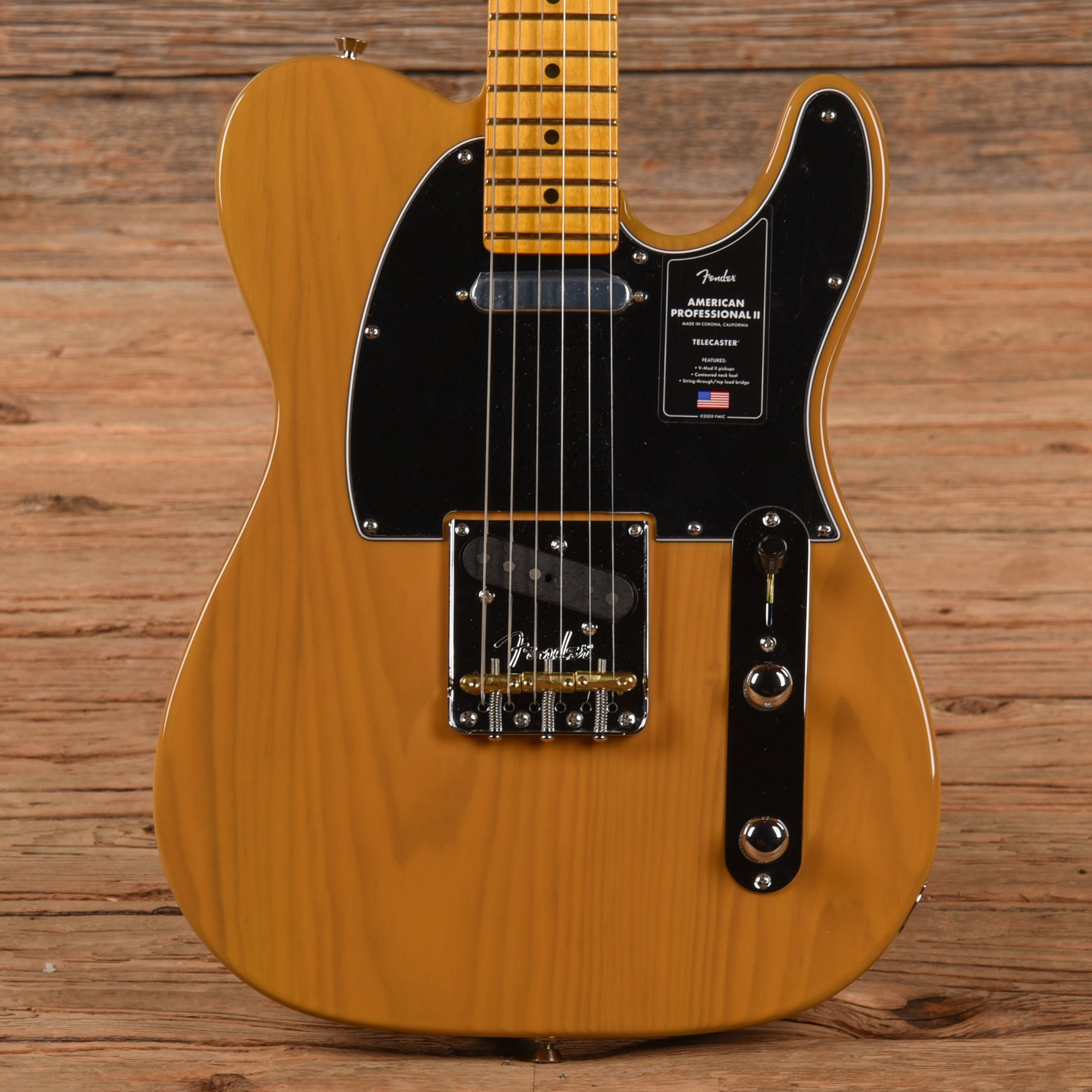 Fender American Professional II Telecaster Butterscotch Blonde 2024 Electric Guitars / Solid Body