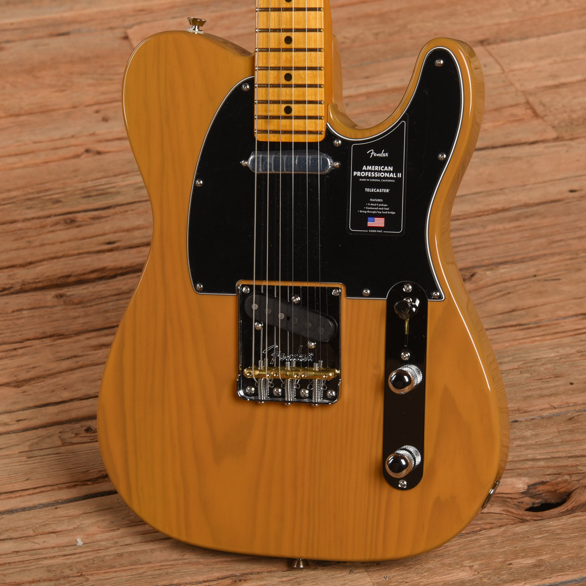 Fender American Professional II Telecaster Butterscotch Blonde 2024 Electric Guitars / Solid Body