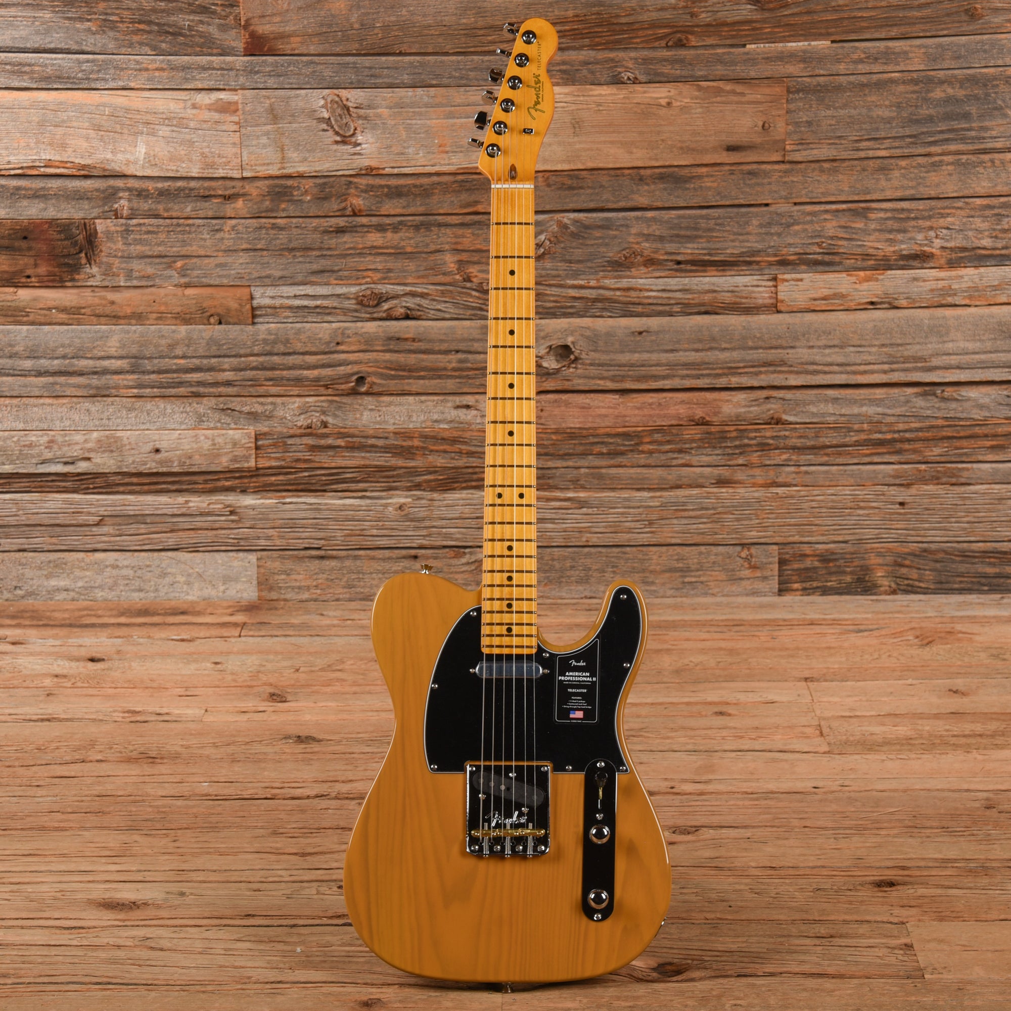Fender American Professional II Telecaster Butterscotch Blonde 2024 Electric Guitars / Solid Body