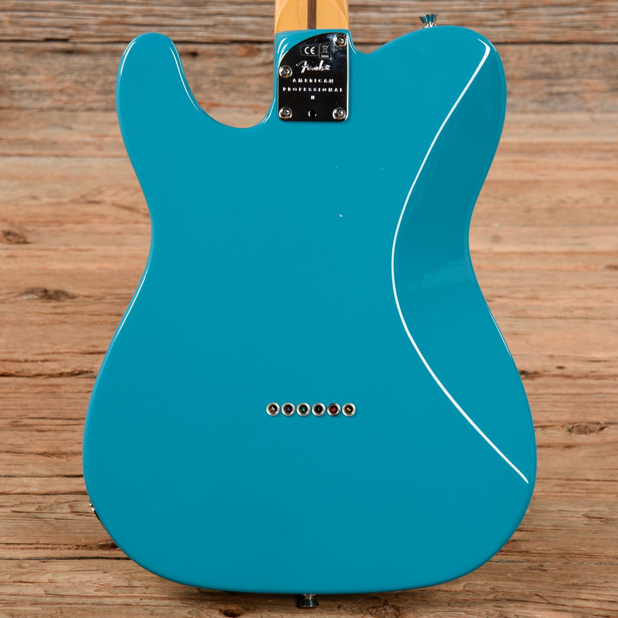 Fender American Professional II Telecaster Deluxe Miami Blue 2021 Electric Guitars / Solid Body
